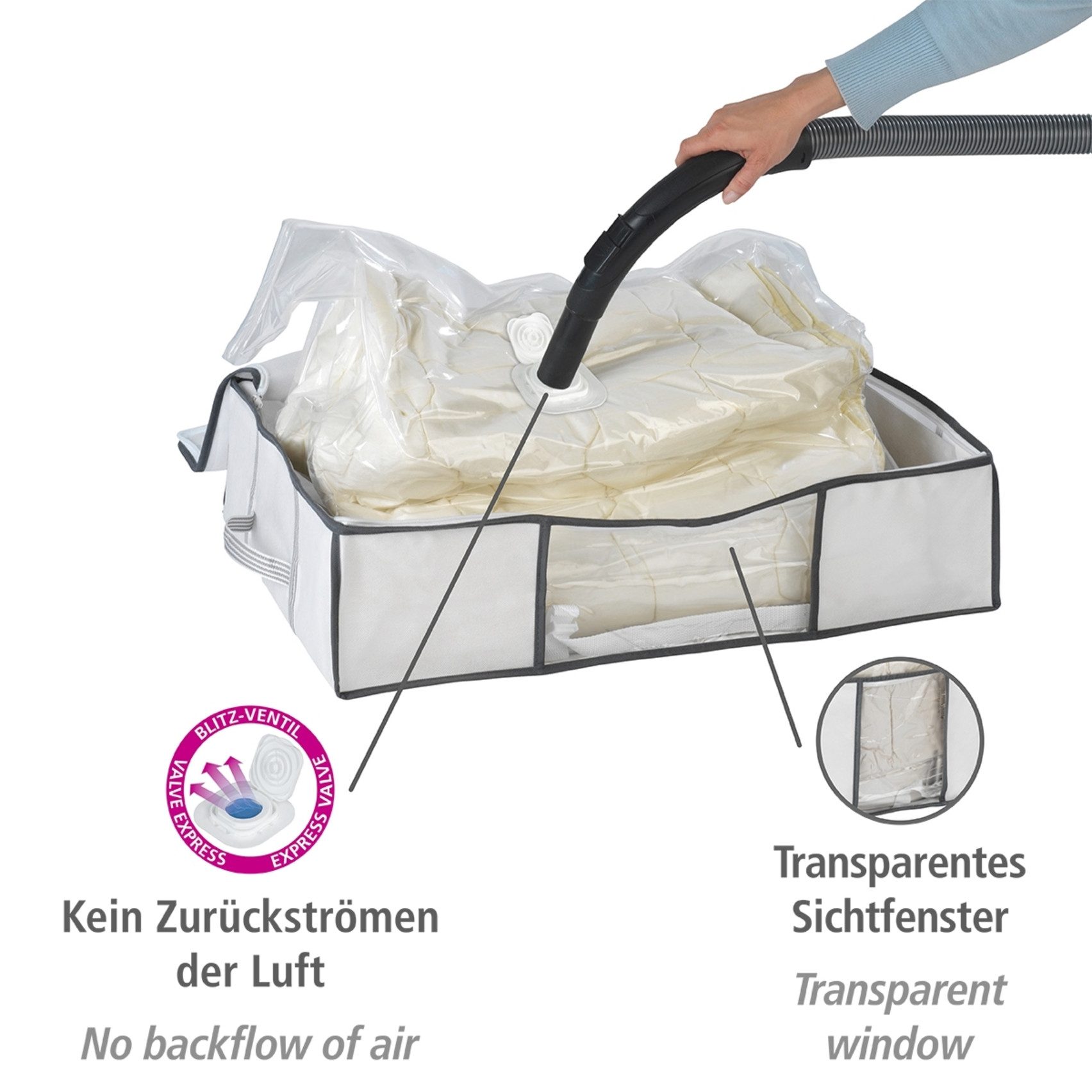 WENKO Onderbedlade Vacuüm-softbox M