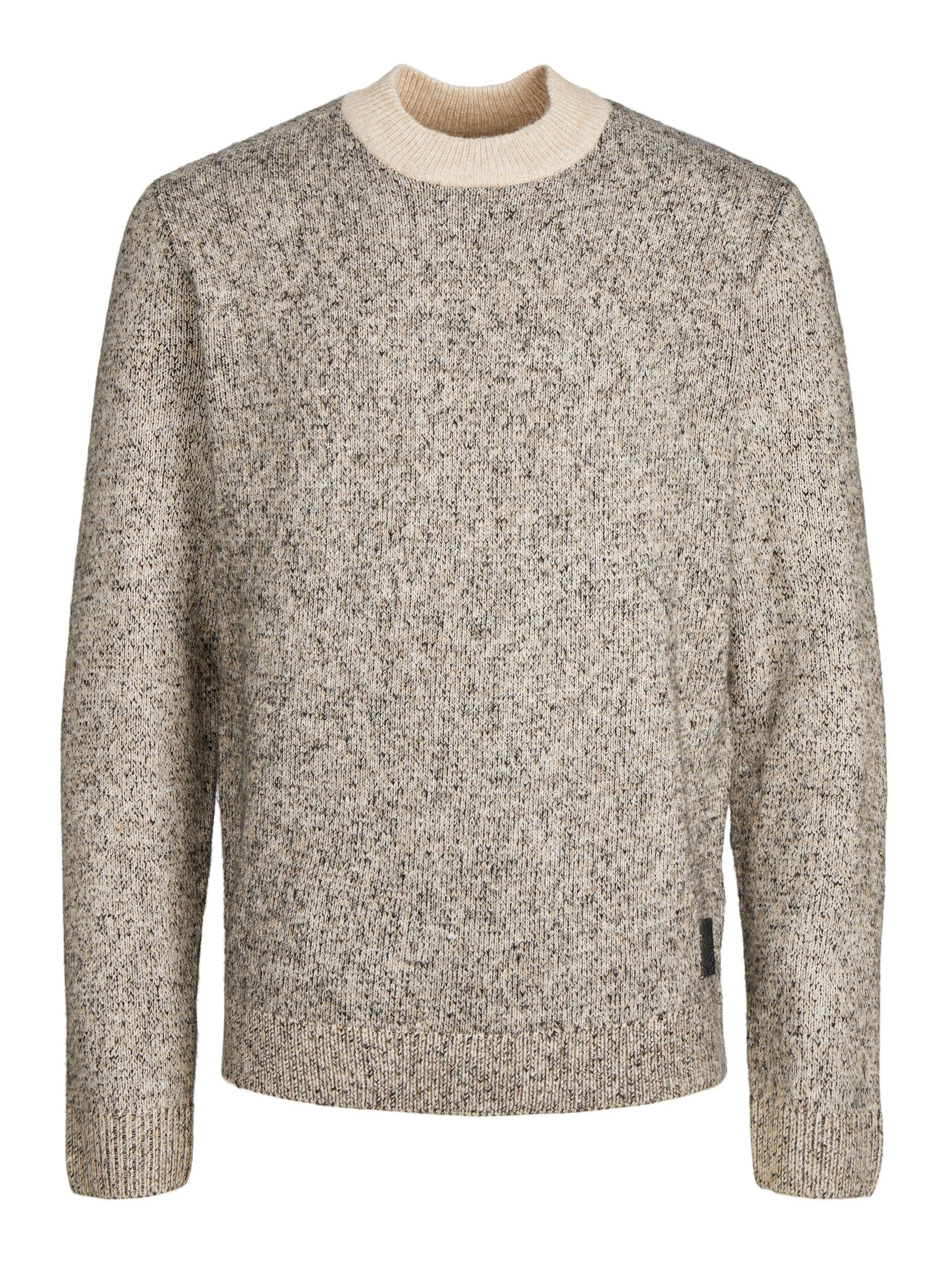 Jack & Jones Trui met ronde hals JCOSPACE KNIT MOCK NECK SN