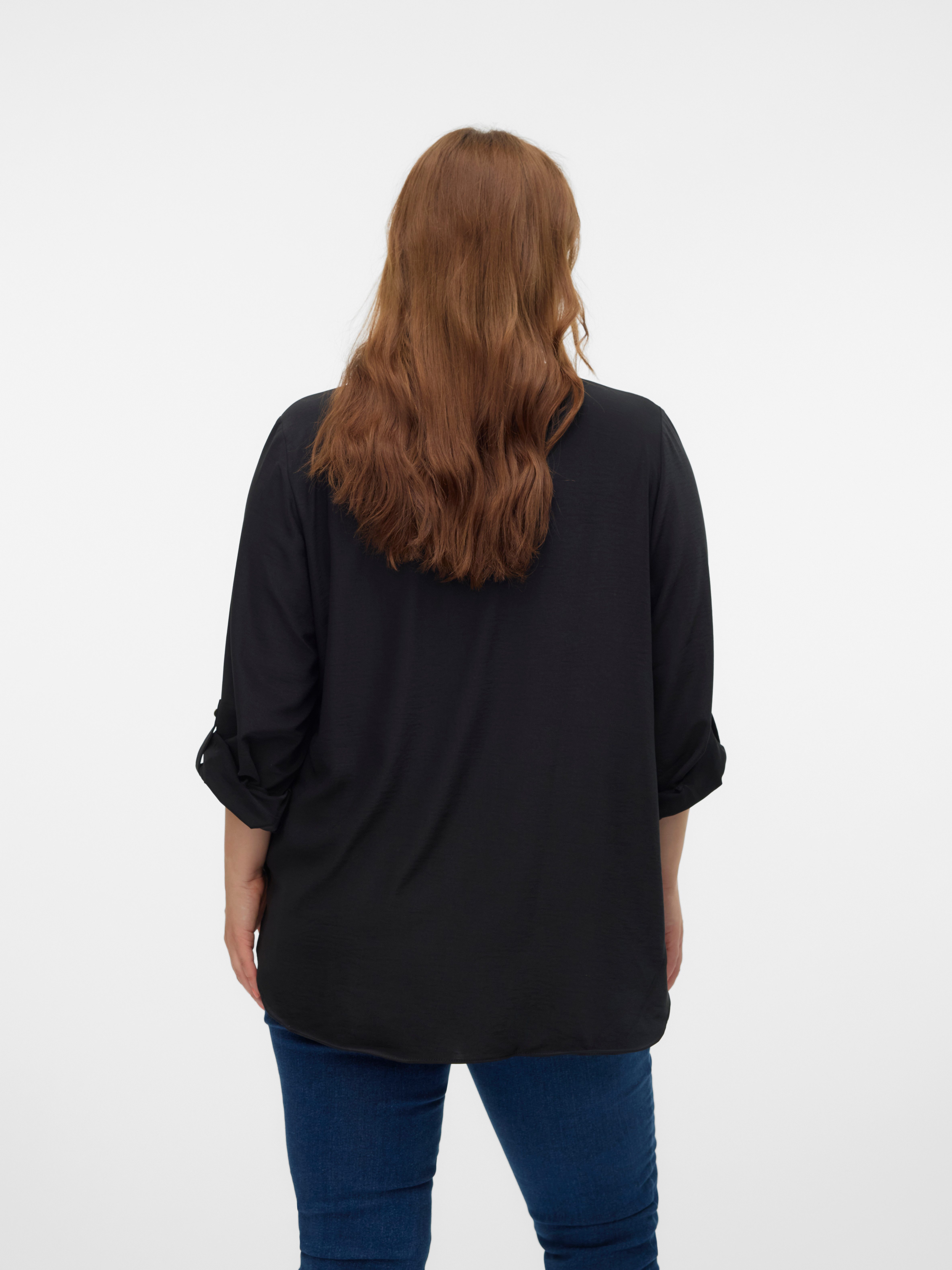 Vero Moda Curve Shirt VMCANI LS TOP WVN GA NOOS CUR