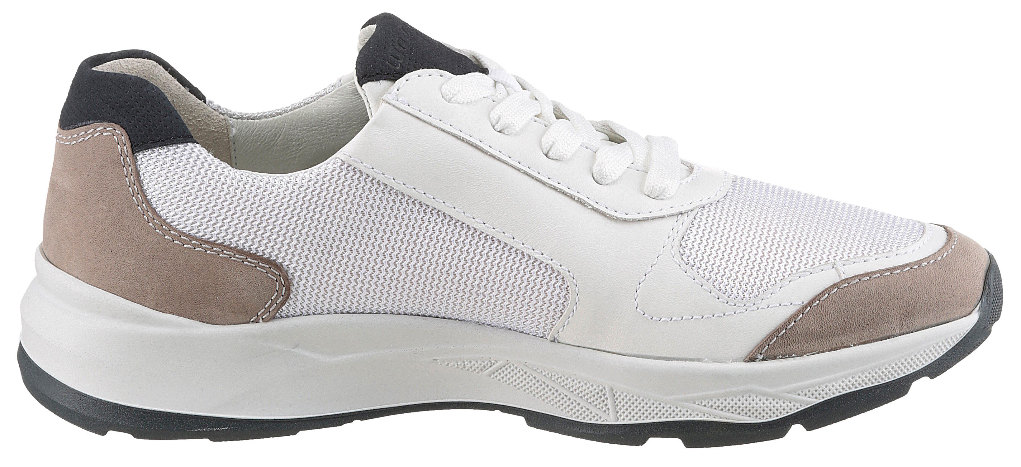 Waldläufer Sneakers H-TOM , veterschoen, halfschoen, vrijetijdssneaker in comfortwijdte h