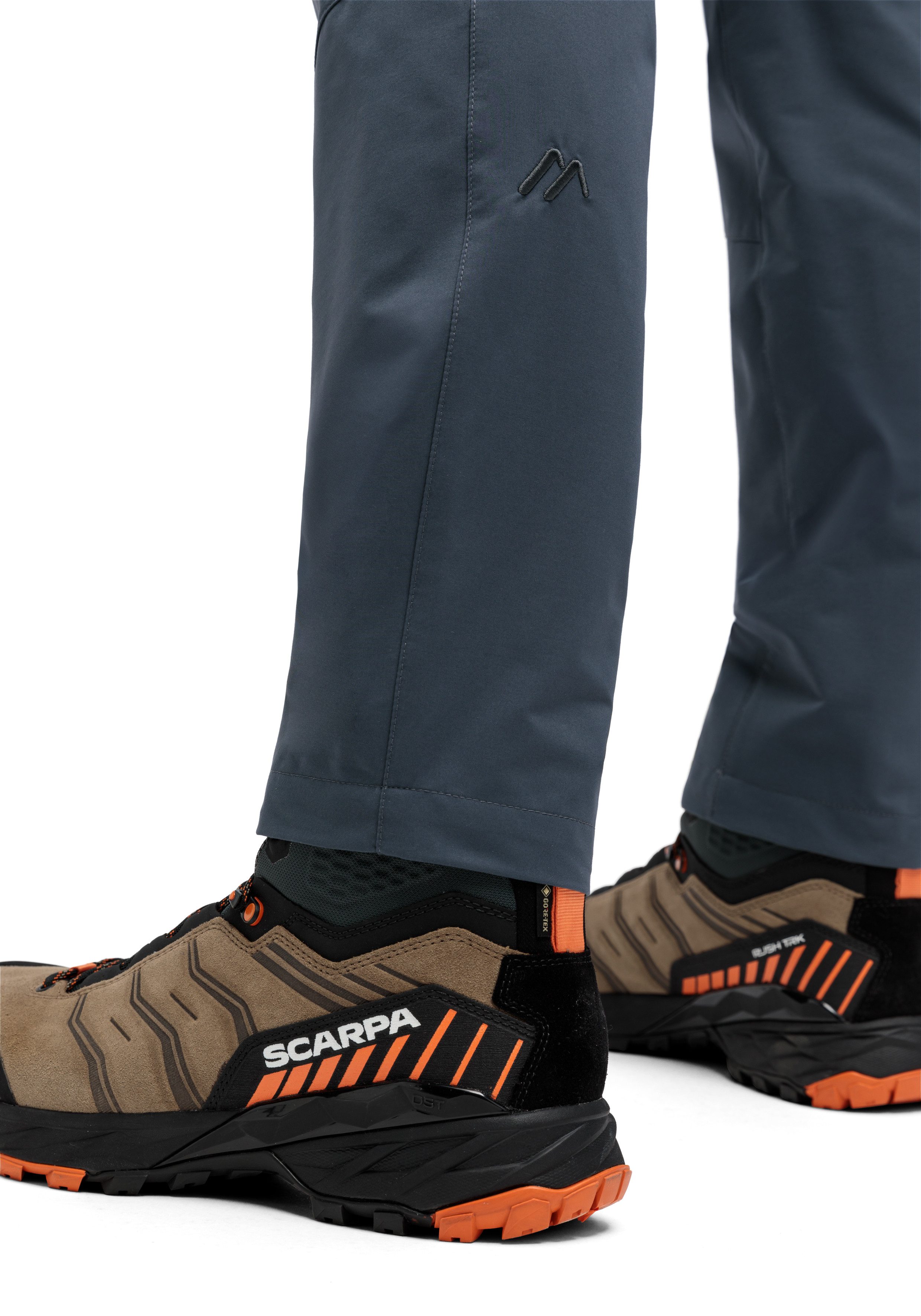 Maier Sports Outdoorbroek Nil Loop Heren wandelbroek, functionele broek met zakken + riem, regular fit