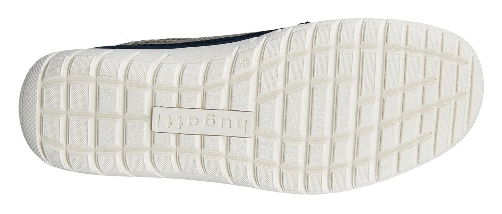 Bugatti Sneakers vrijetijdsschoen, lage schoen, veterschoen met contrastafwerkingen