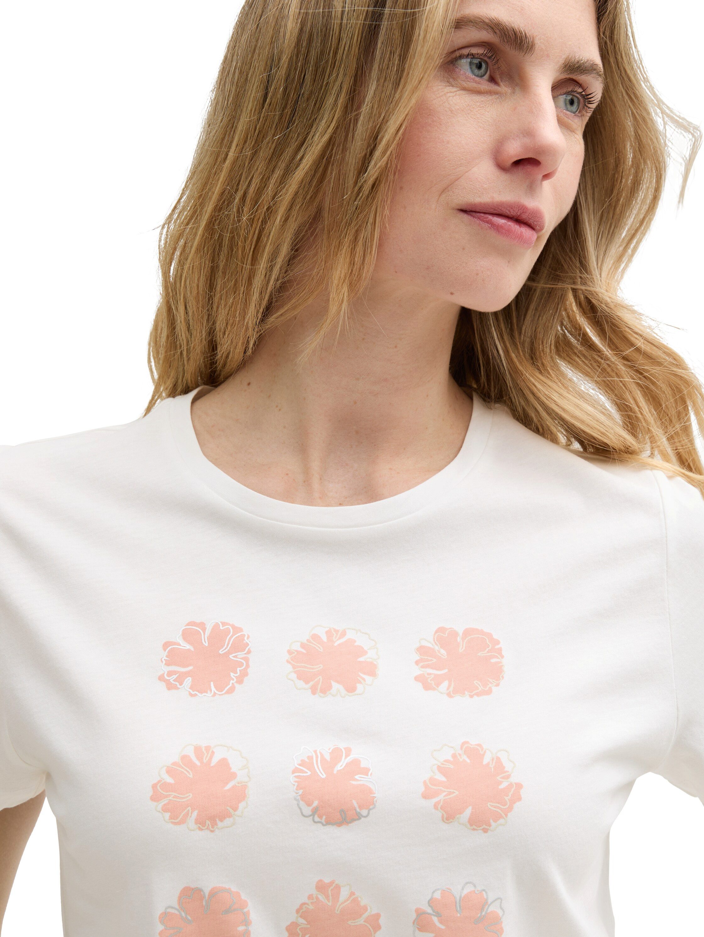 Tom Tailor T-shirt met frontprint