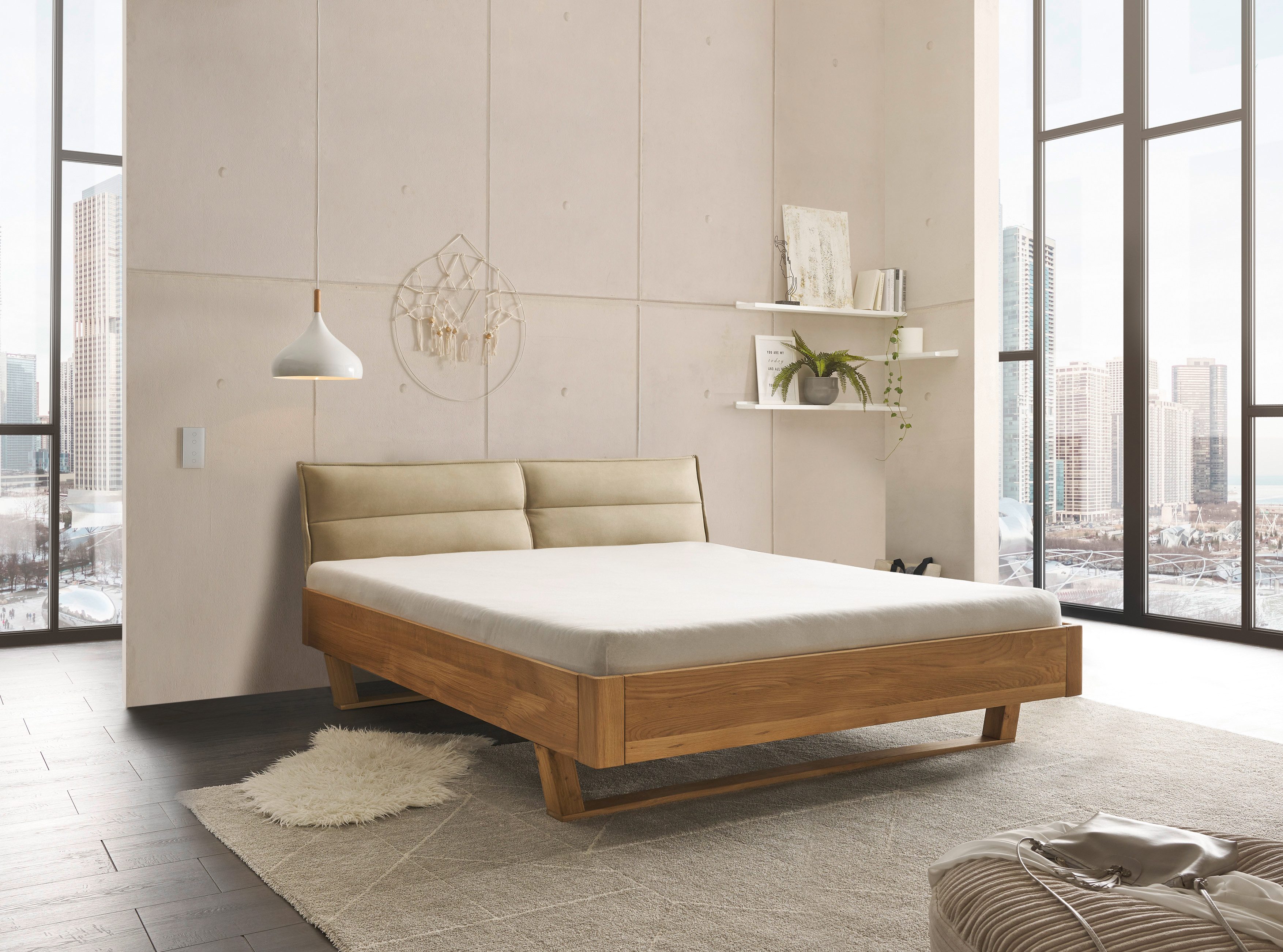 Schlafkontor Massief houten ledikant Tjark naar keuze bed met ligoppervlak in 140 of 180 cm