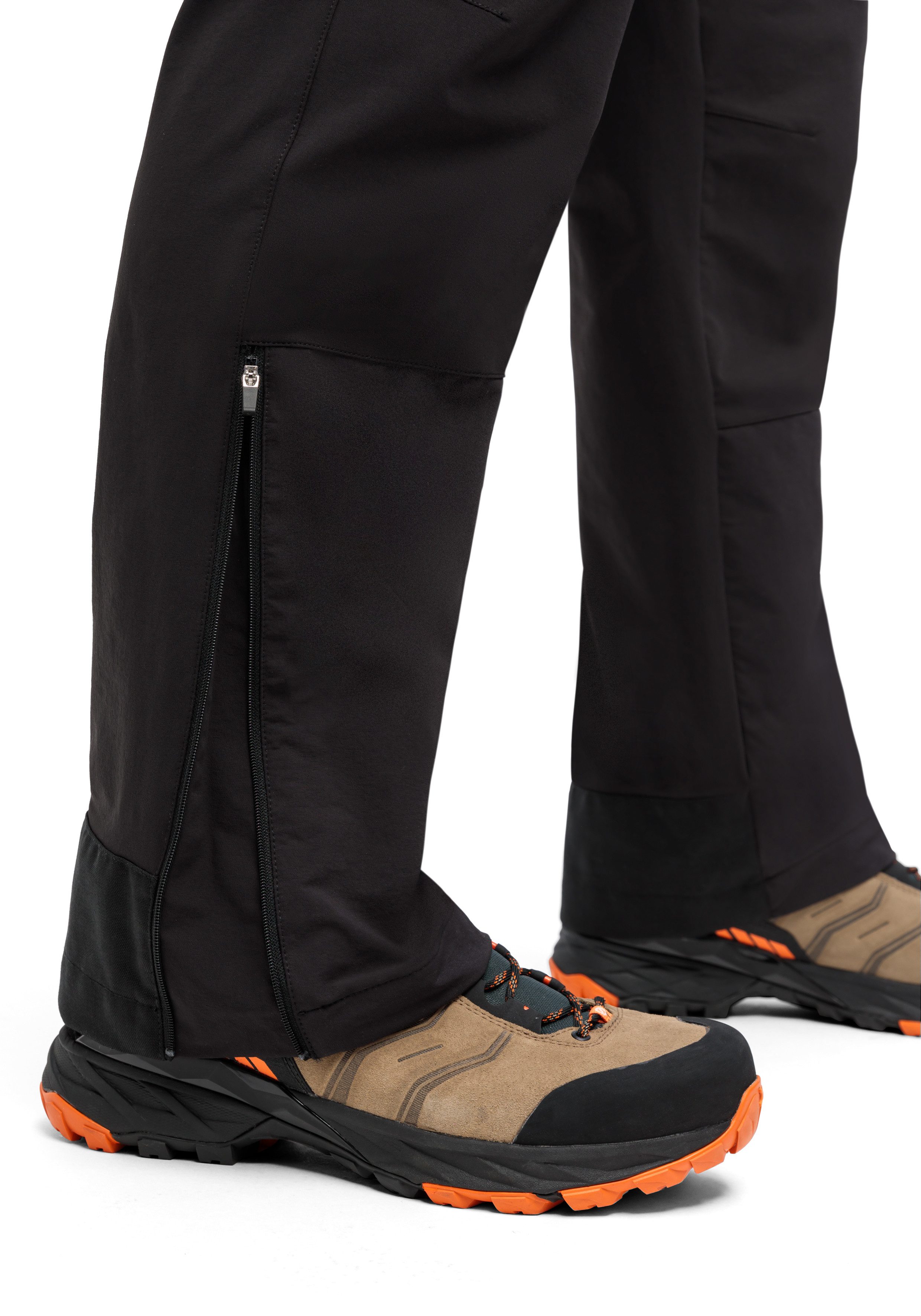 Maier Sports Outdoorbroek Halitit M Heren functionele broek, robuuste wandelbroek, 3 zakken + riem, regular fit