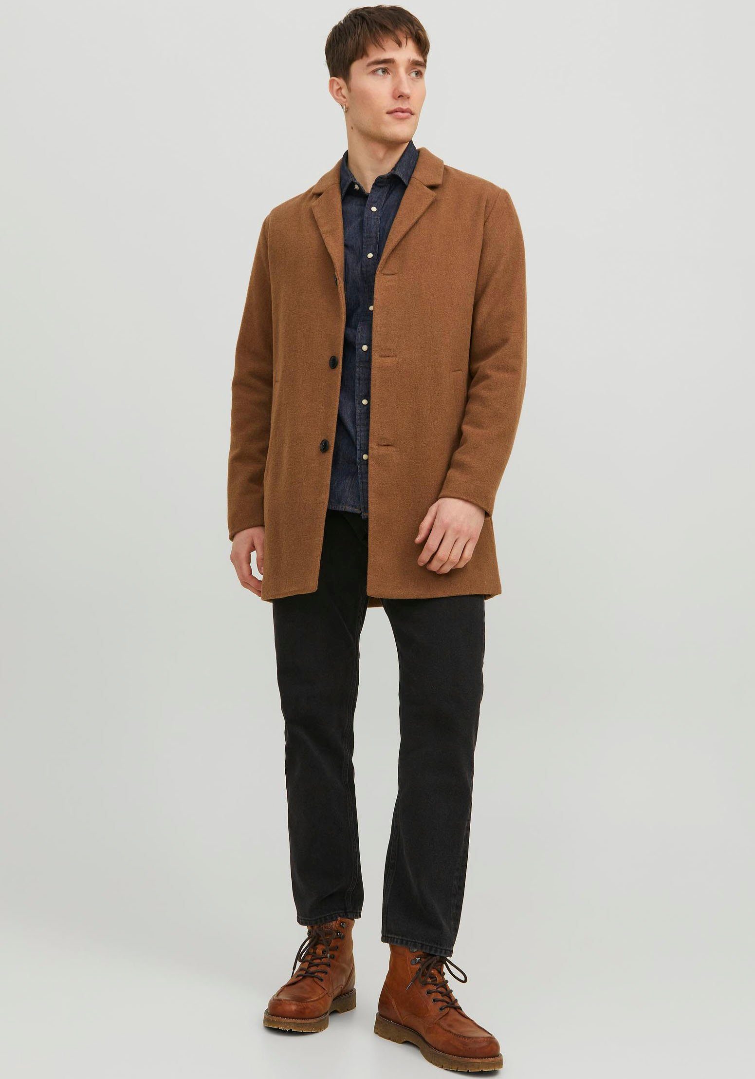 Jack & Jones Wollen jack JJZAC WOOL COAT