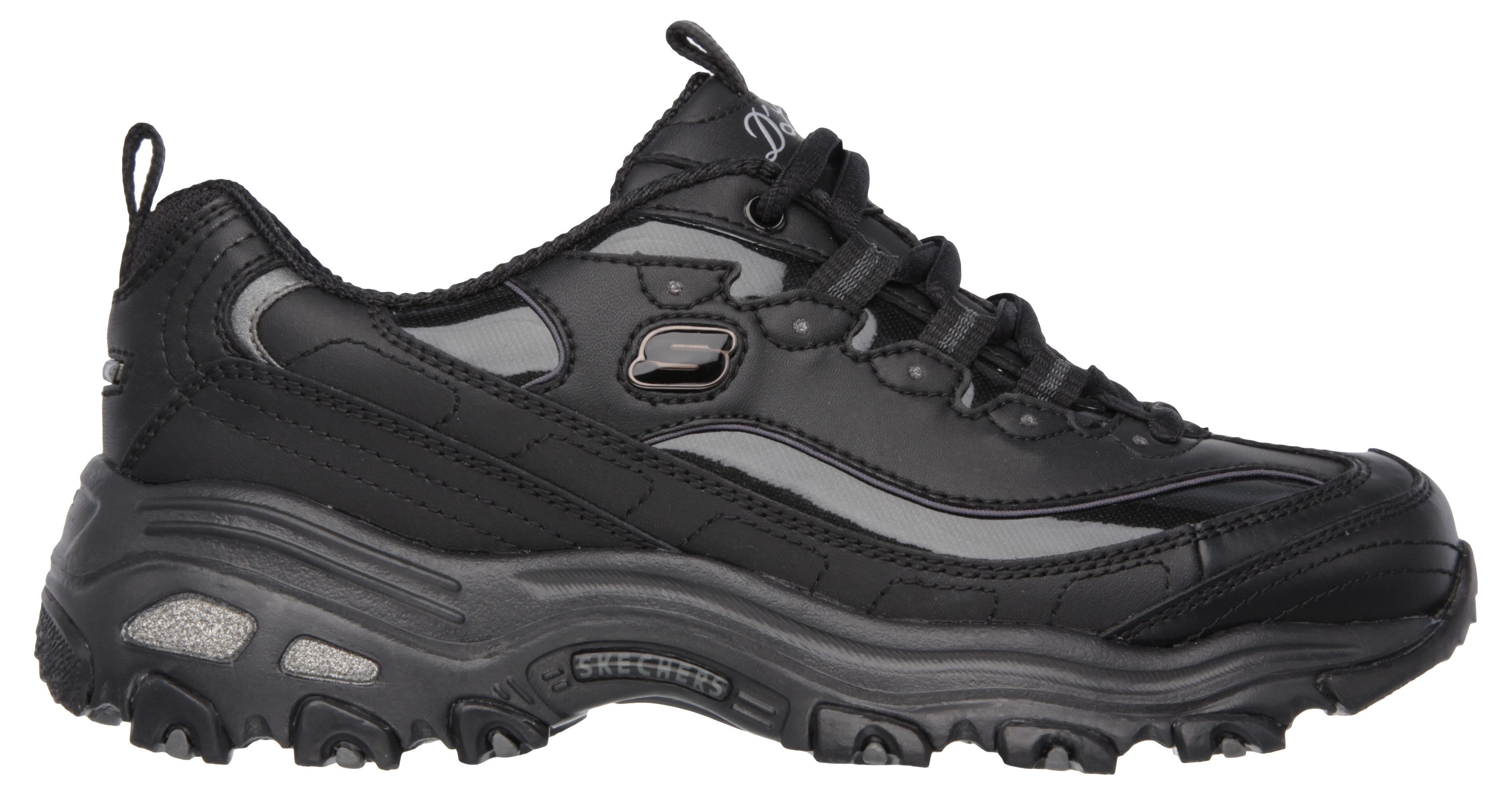 Skechers Sneakers D´Lites-Fresh Start Vrijetijdsschoen, lage schoen, veterschoen met bio-dri-uitrusting