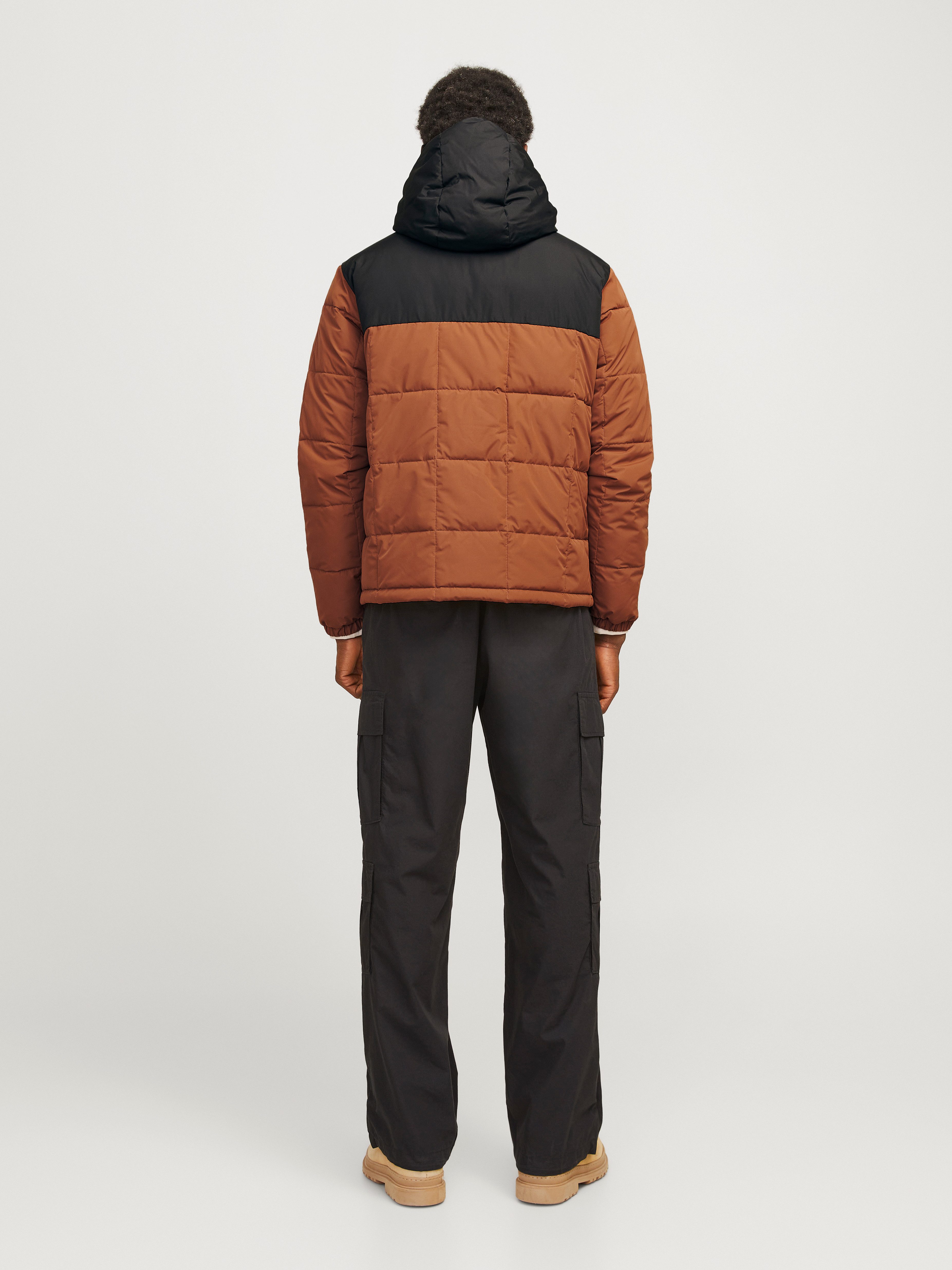 Jack & Jones Gewatteerde jas JJBEN SQUARE HOOD JACKET