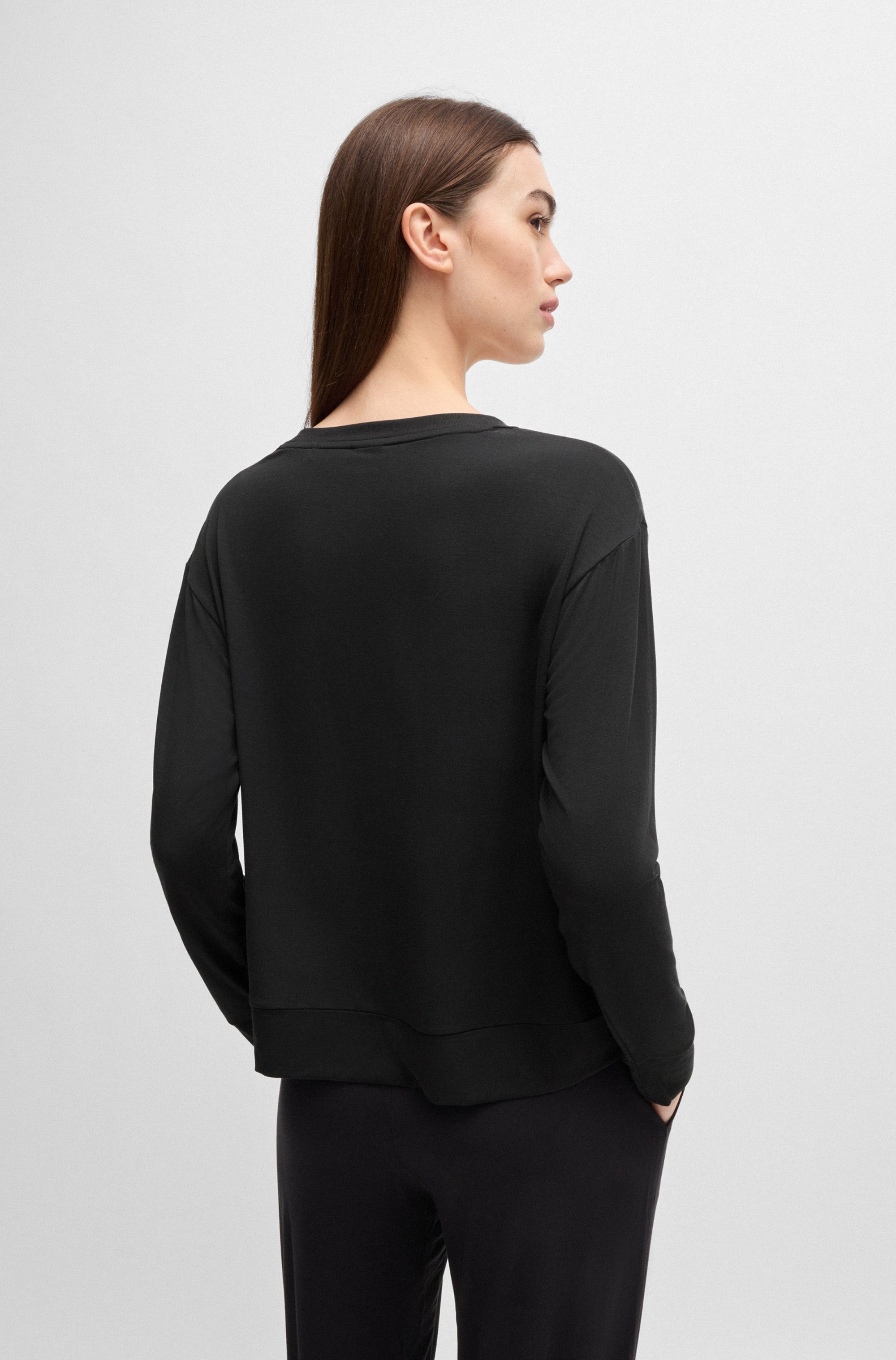 HUGO underwear Shirt met lange mouwen UNITE_LS-SHIRT met een ronde hals