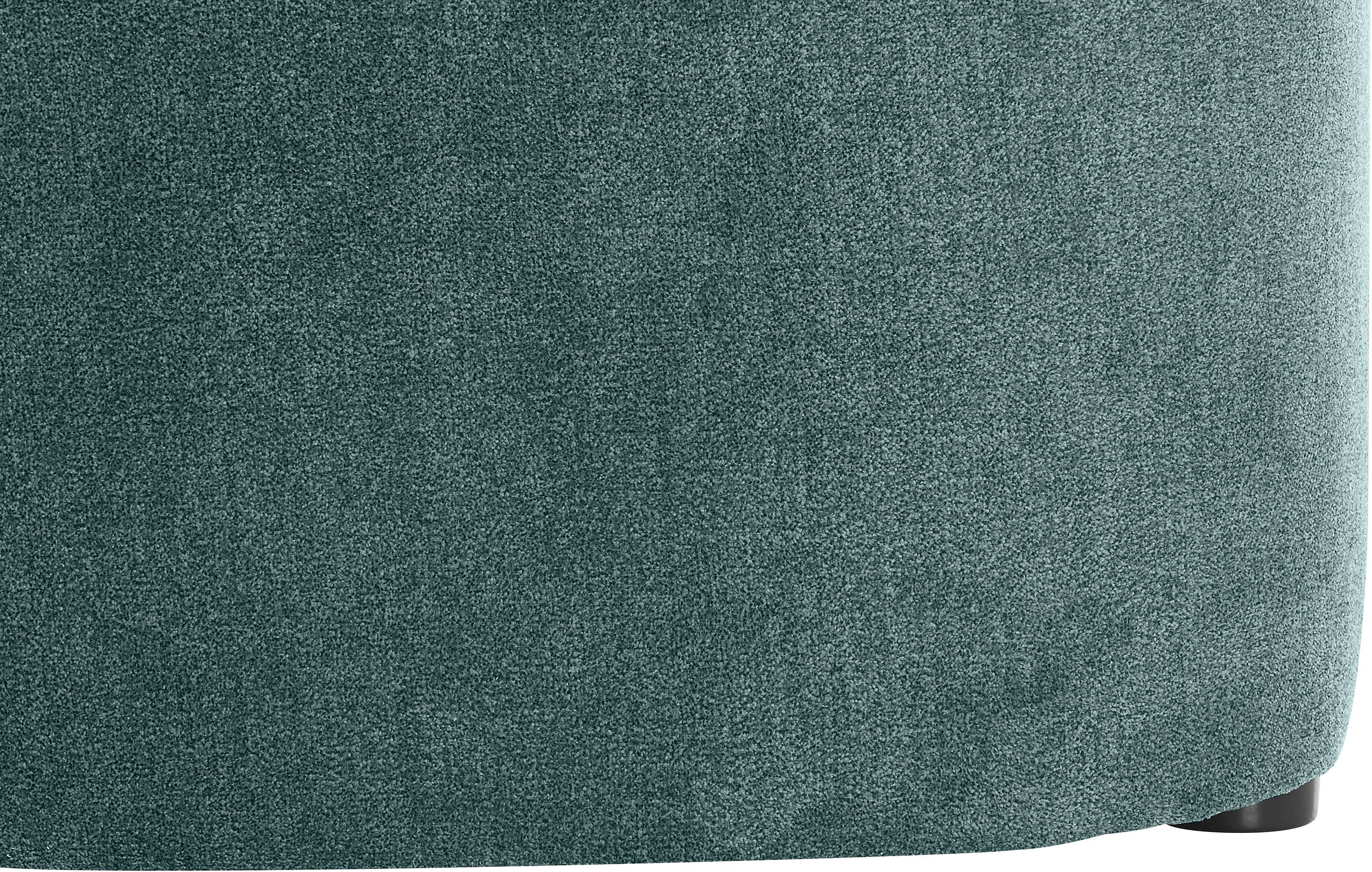 DOMO collection Hoekbank Pegnitz, elegante rugstiksels, comfortabel, L-vorm