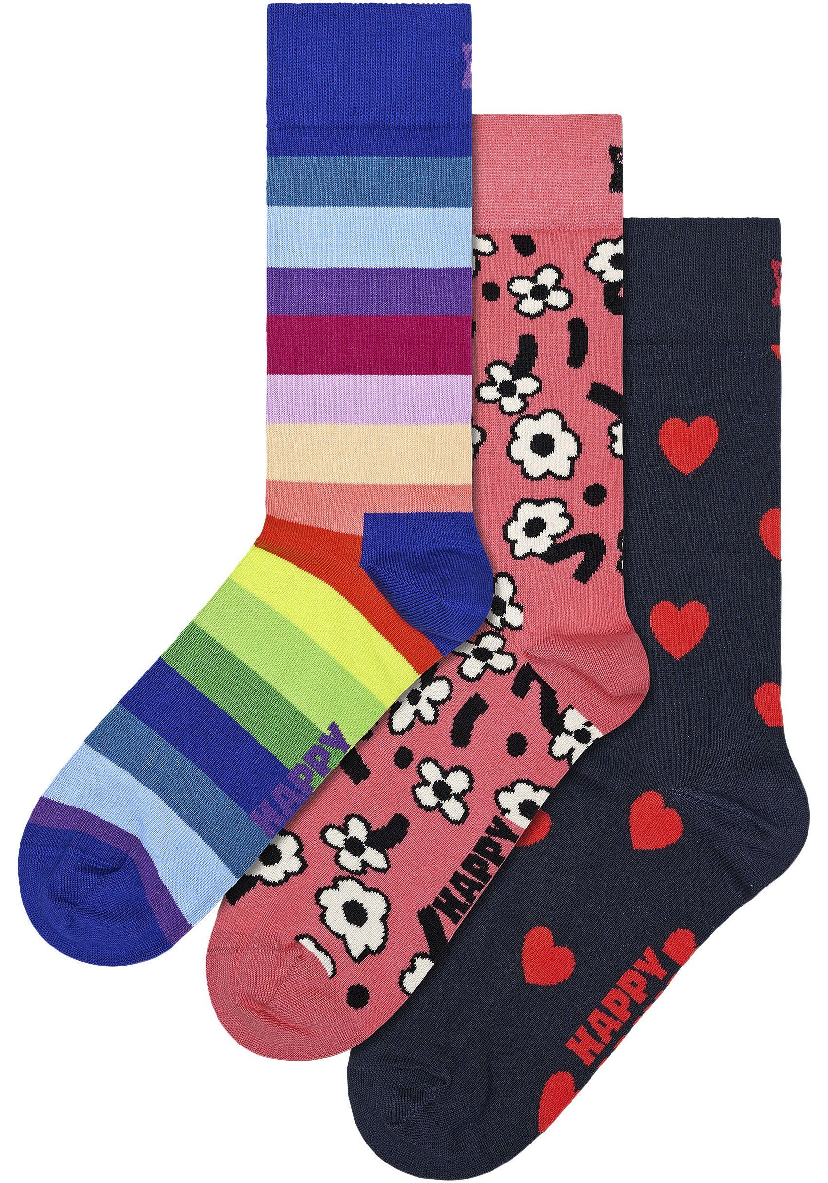 Happy Socks Sokken (box 3 paar)