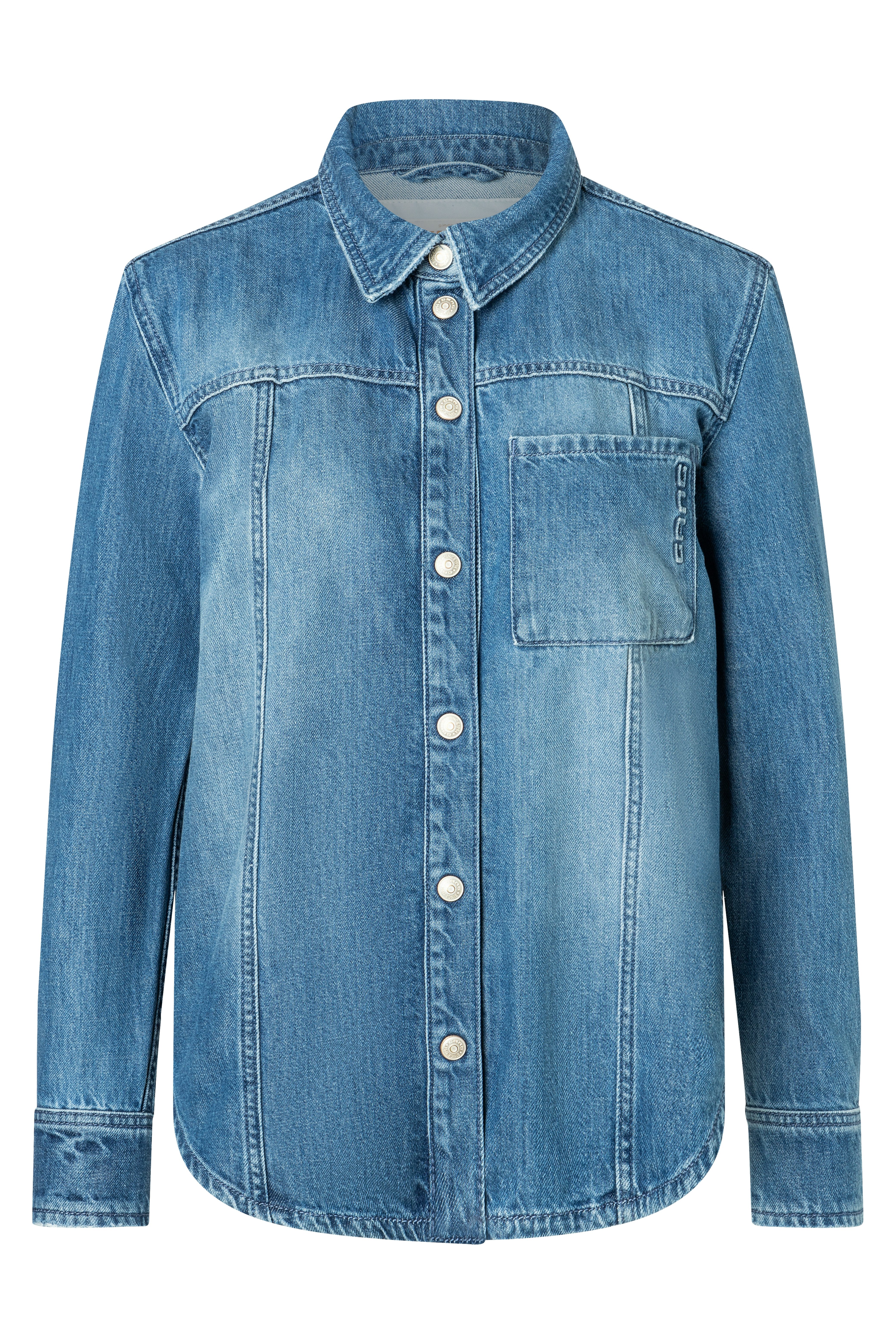 GANG Overhemdblouse 94LIV SHIRT in casual pasvorm
