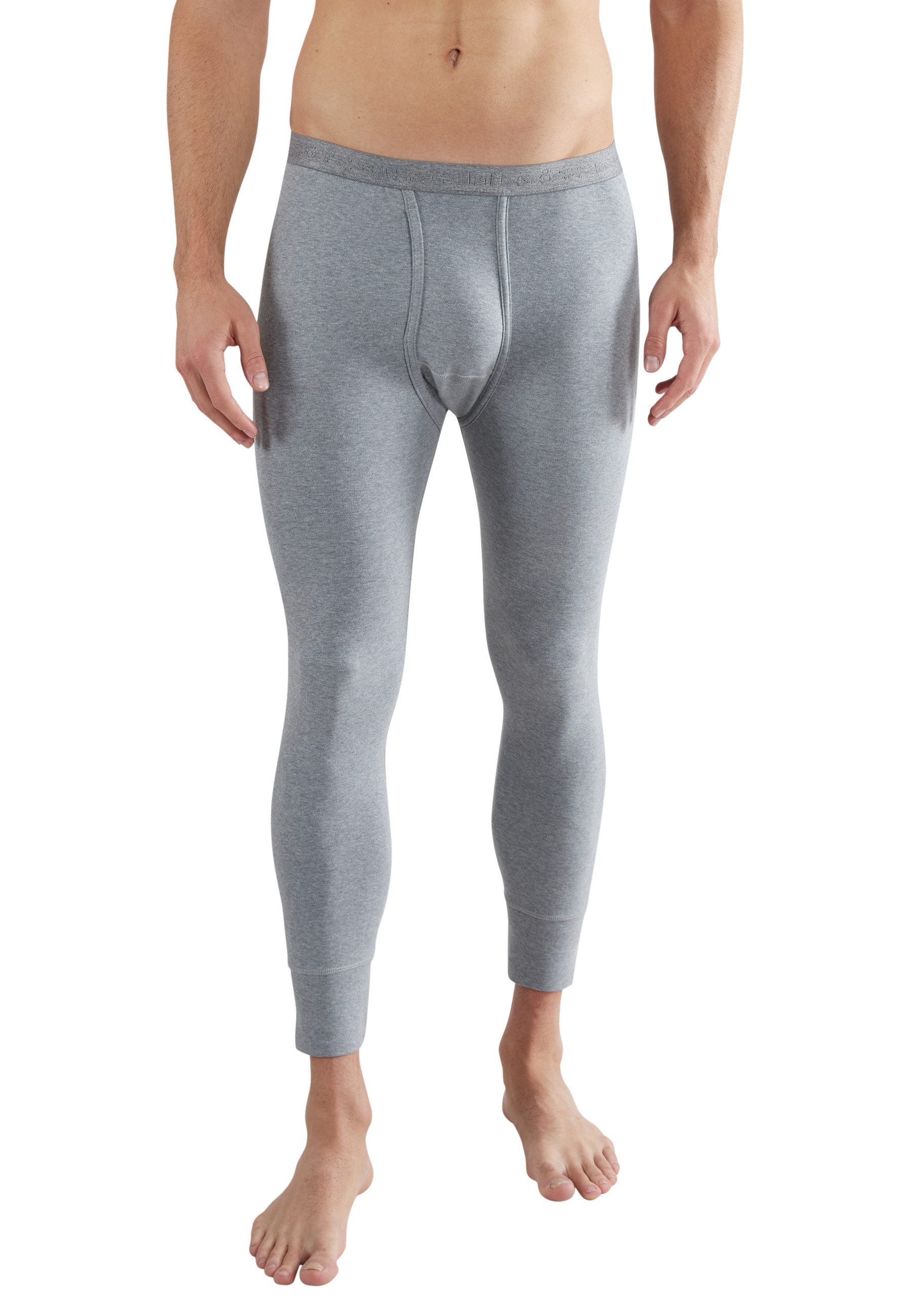 GÖTZBURG Thermolegging Thermo verwarmend, met ingreep, comfortabel, zacht, elastisch, katoenmix