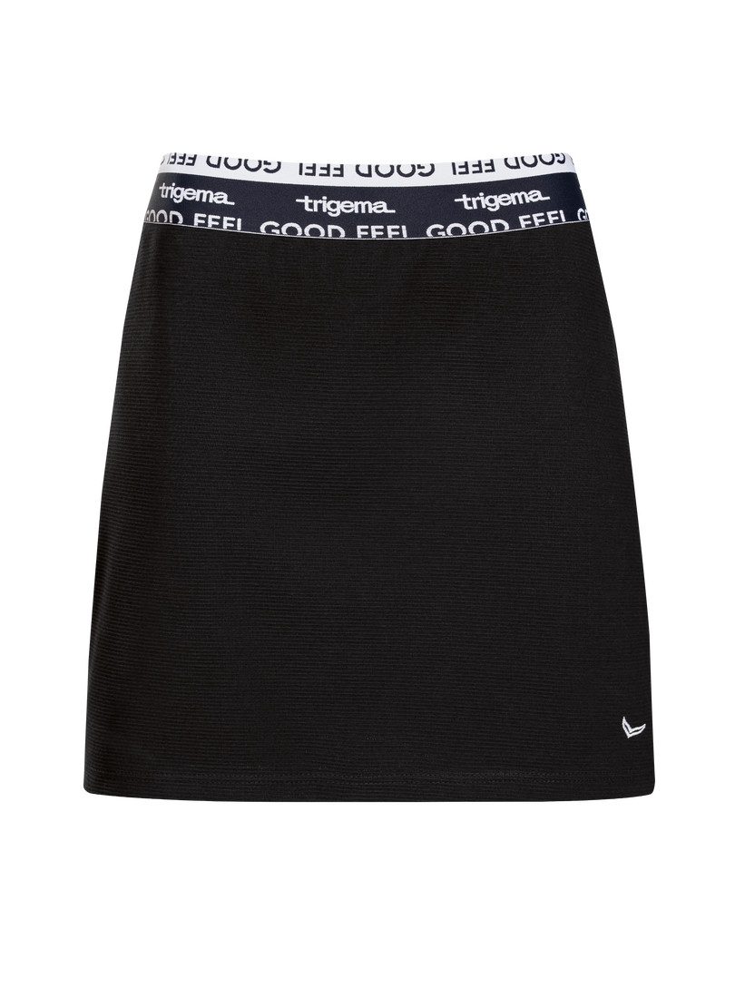 Trigema Jerseyrok TRIGEMA rok in wafelstructuur (1-delig)
