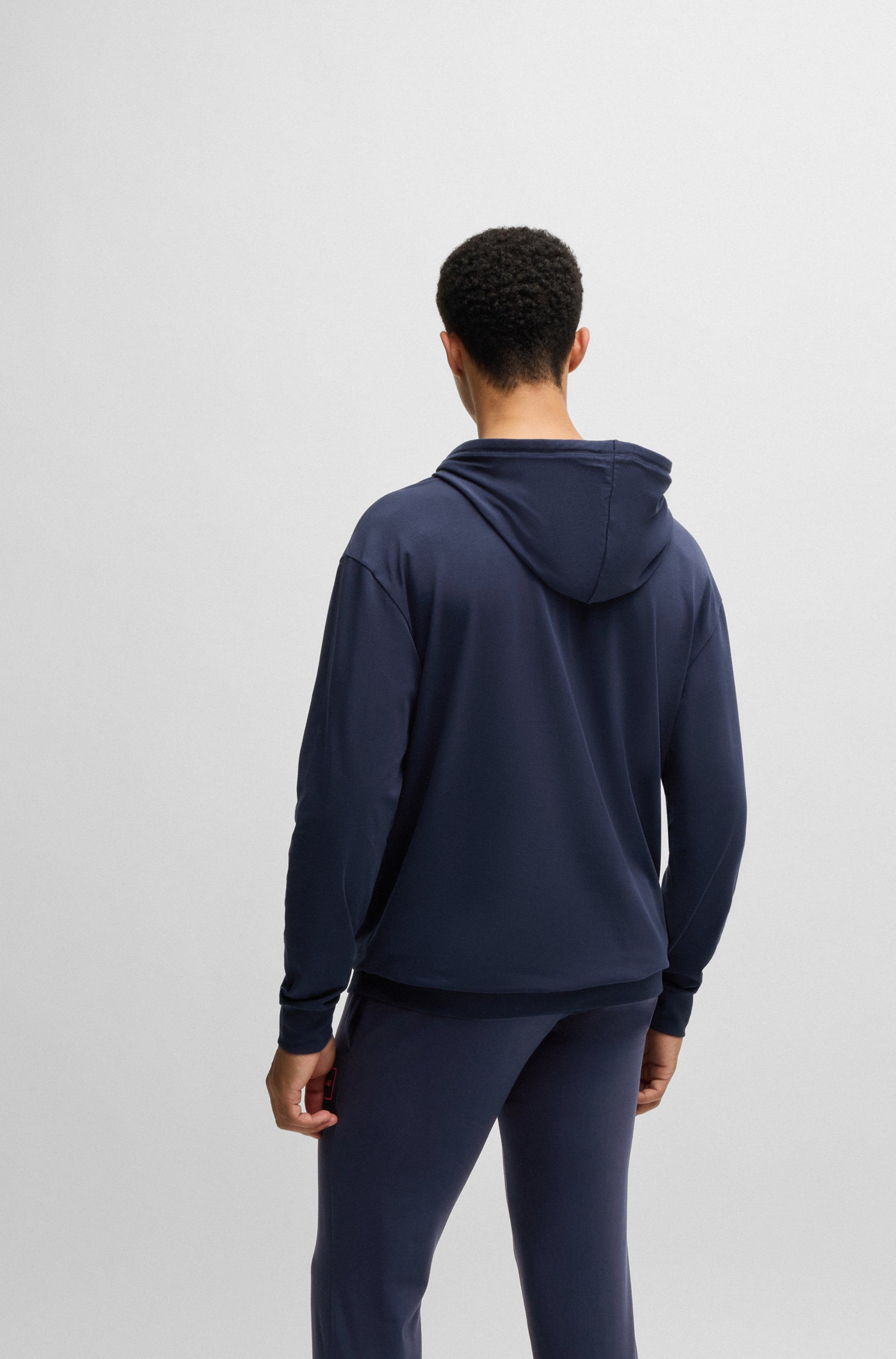 HUGO underwear Hoodie met merklabel