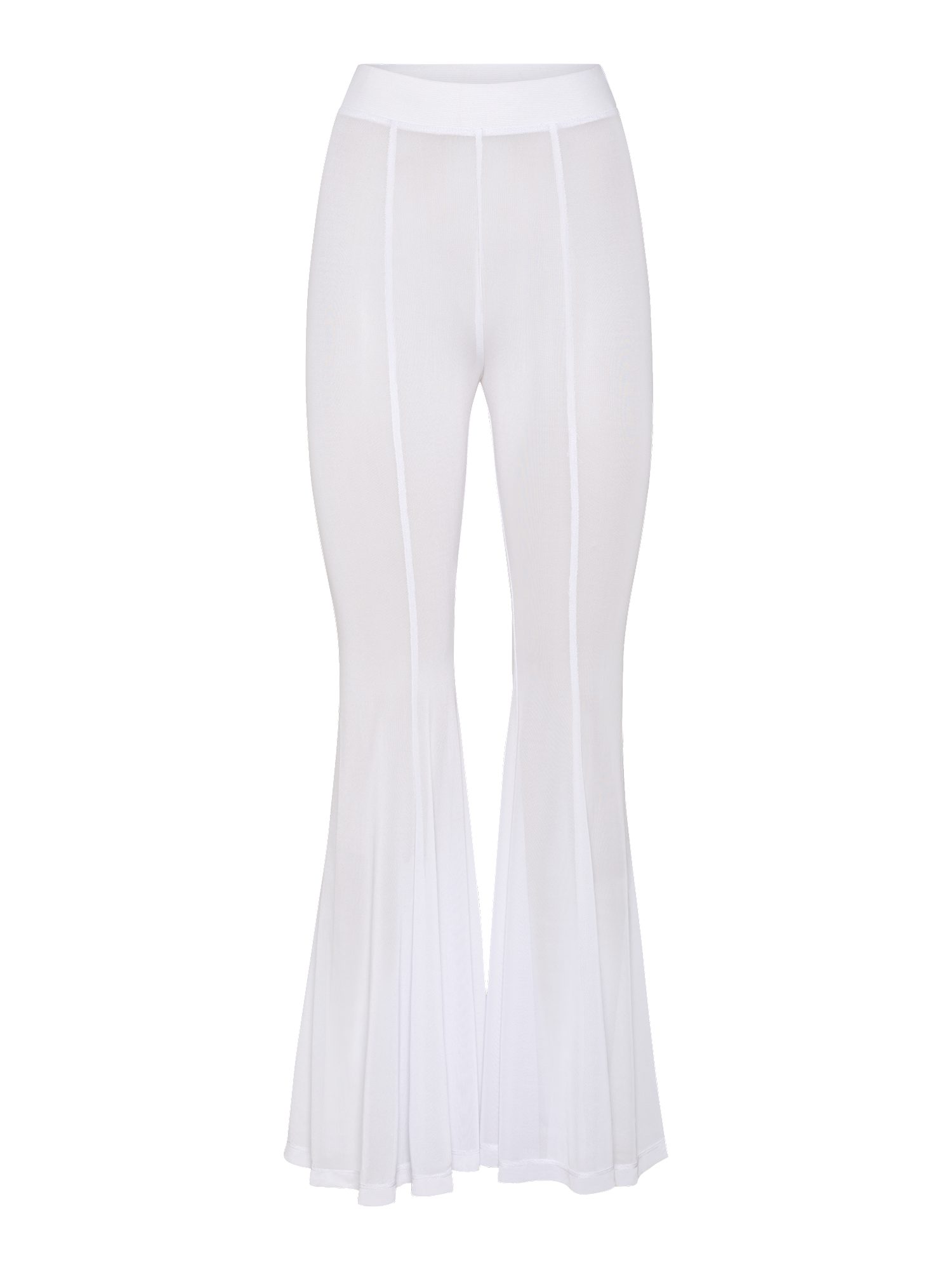 LSCN by LASCANA Stretchbroek gemaakt van transparant mesh