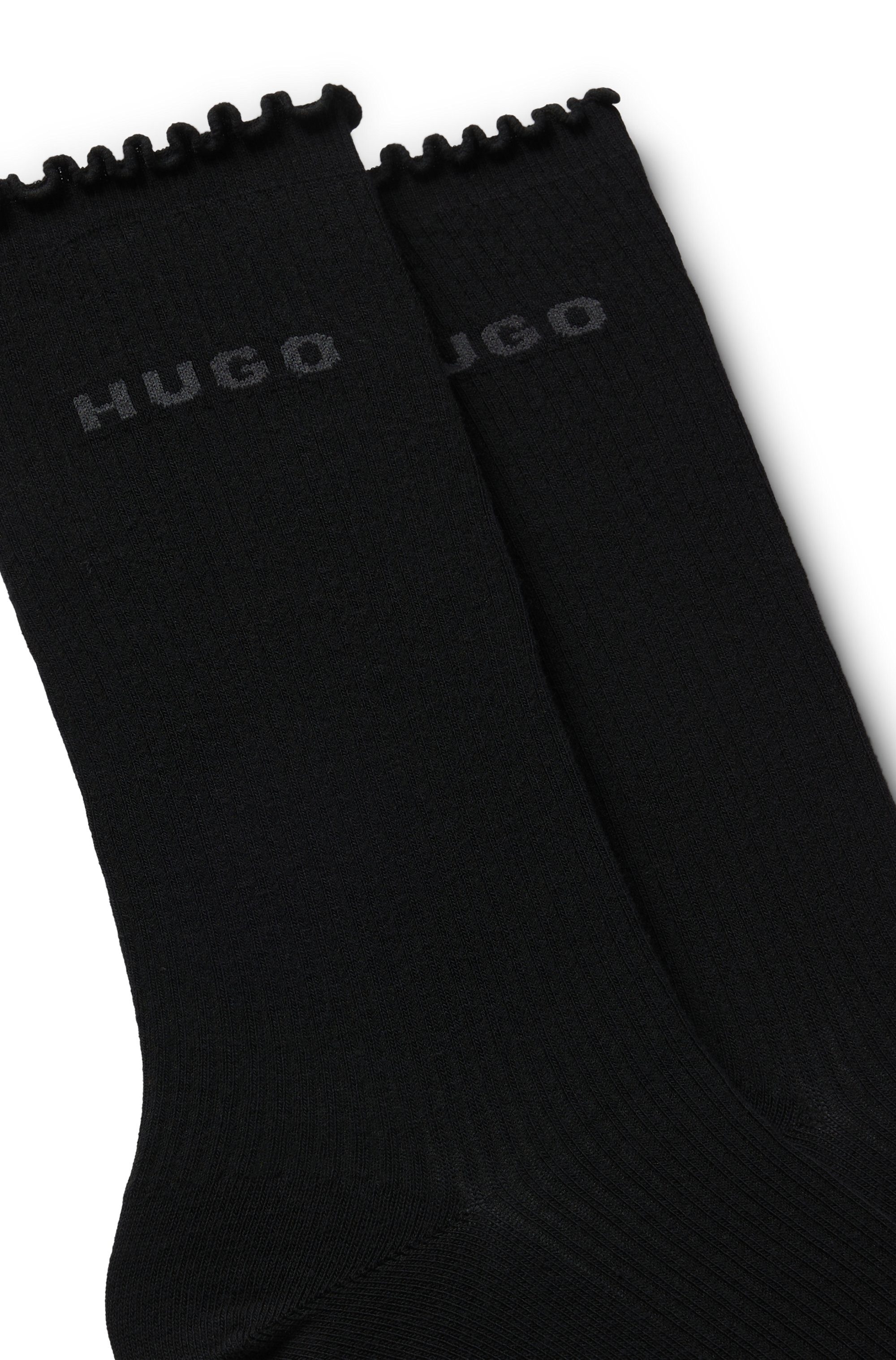 HUGO underwear Basic sokken 2P RS LETTUCE CC W (2 paar)