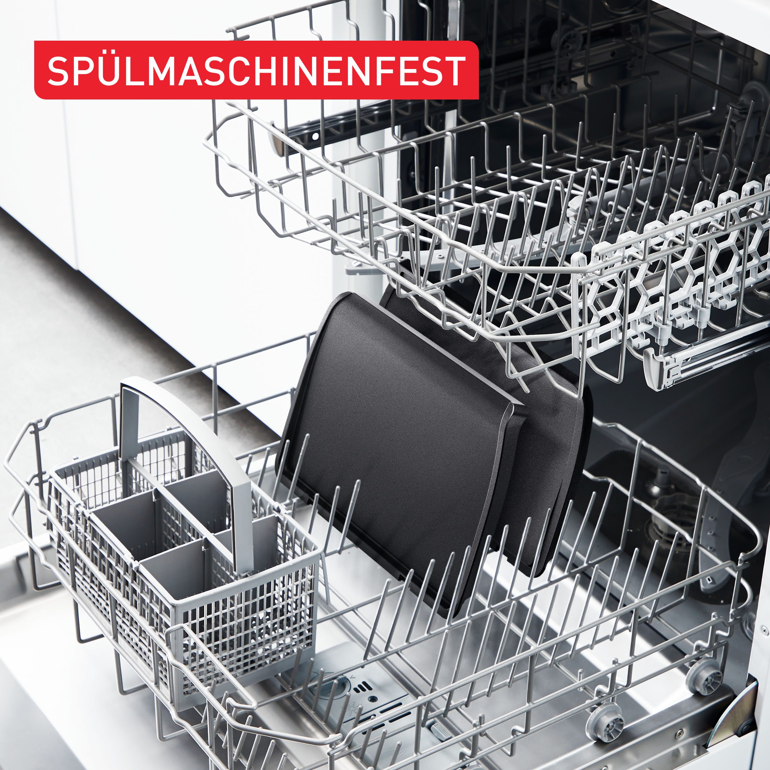 Tefal Bakplaat XA7298 OptiGrill Plancha-platen XL, voor gevoelige ingrediënten, anti-aanbak aluminium drukgiet (set)