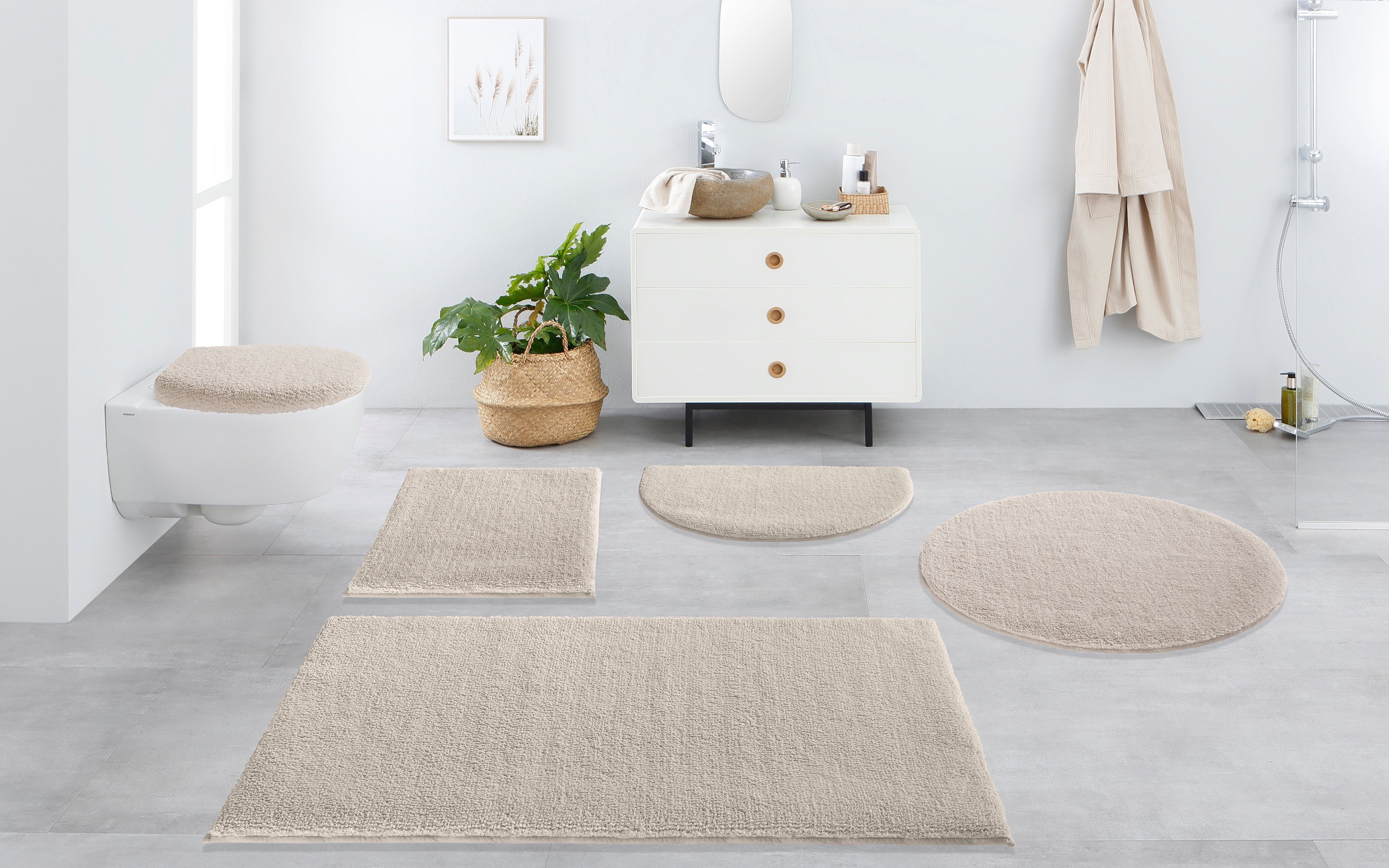 my home Badmat Vanessa Badmat, zachte touch, unikleur
