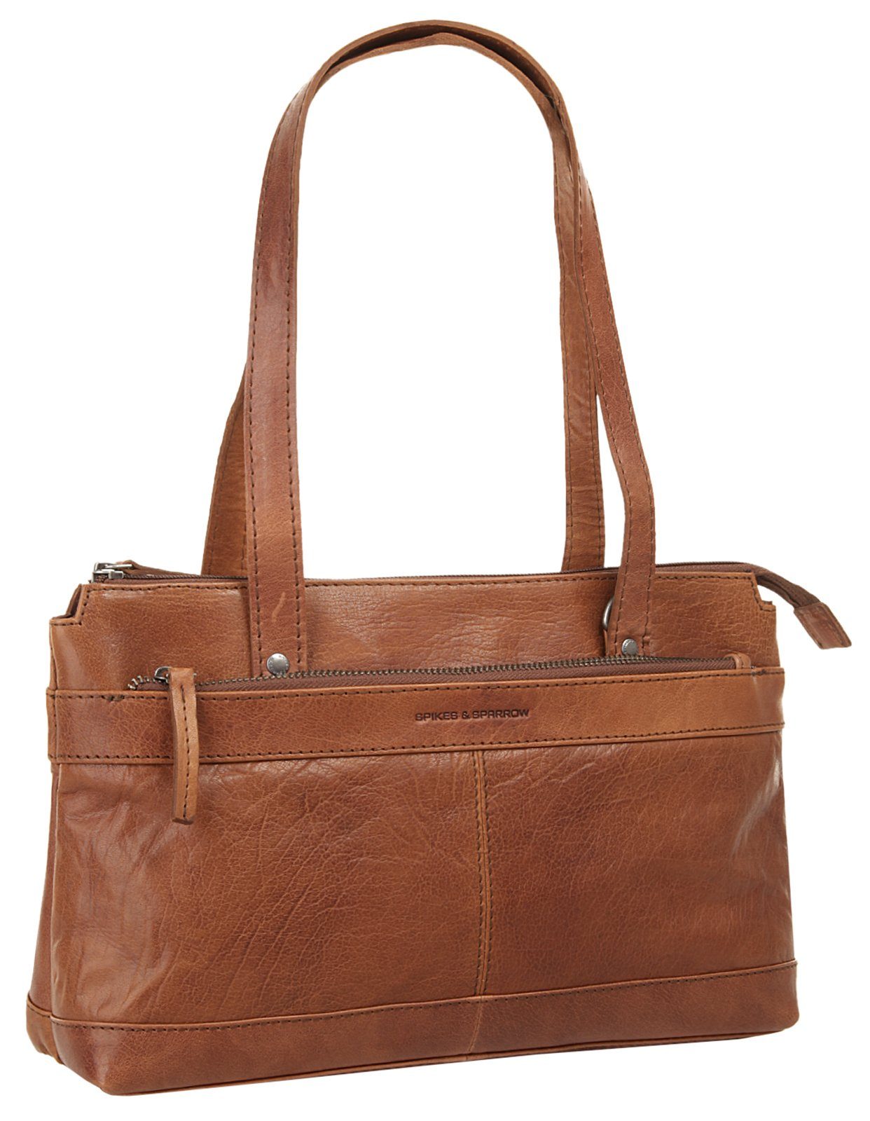 Spikes & Sparrow Tas echt leder