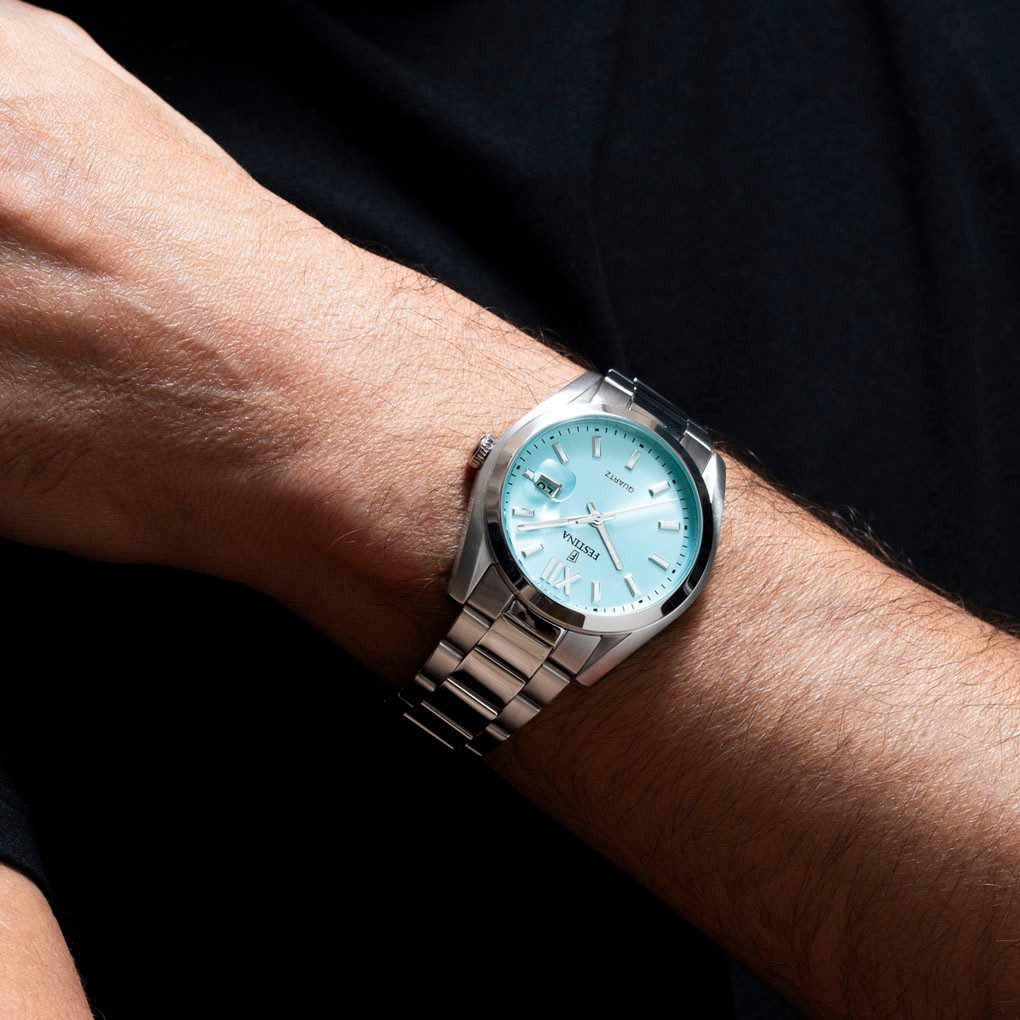 Festina Kwartshorloge Horloge, dameshorloge, herenhorloge, stalen band, analoog, dag