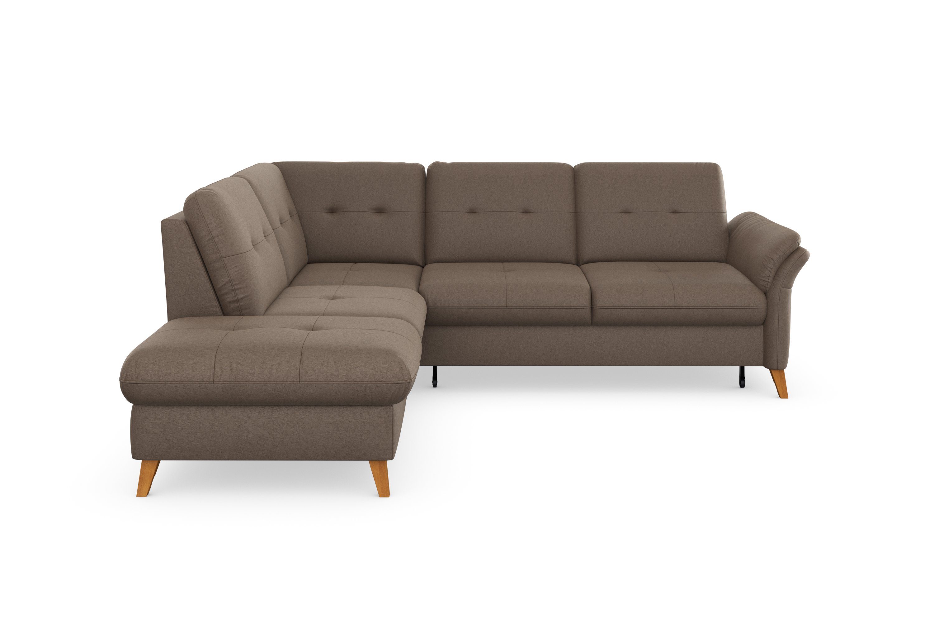 sit&more Hoekbank Göteborg inclusief zitdiepteverstelling, optioneel met bedfunctie & bedlade