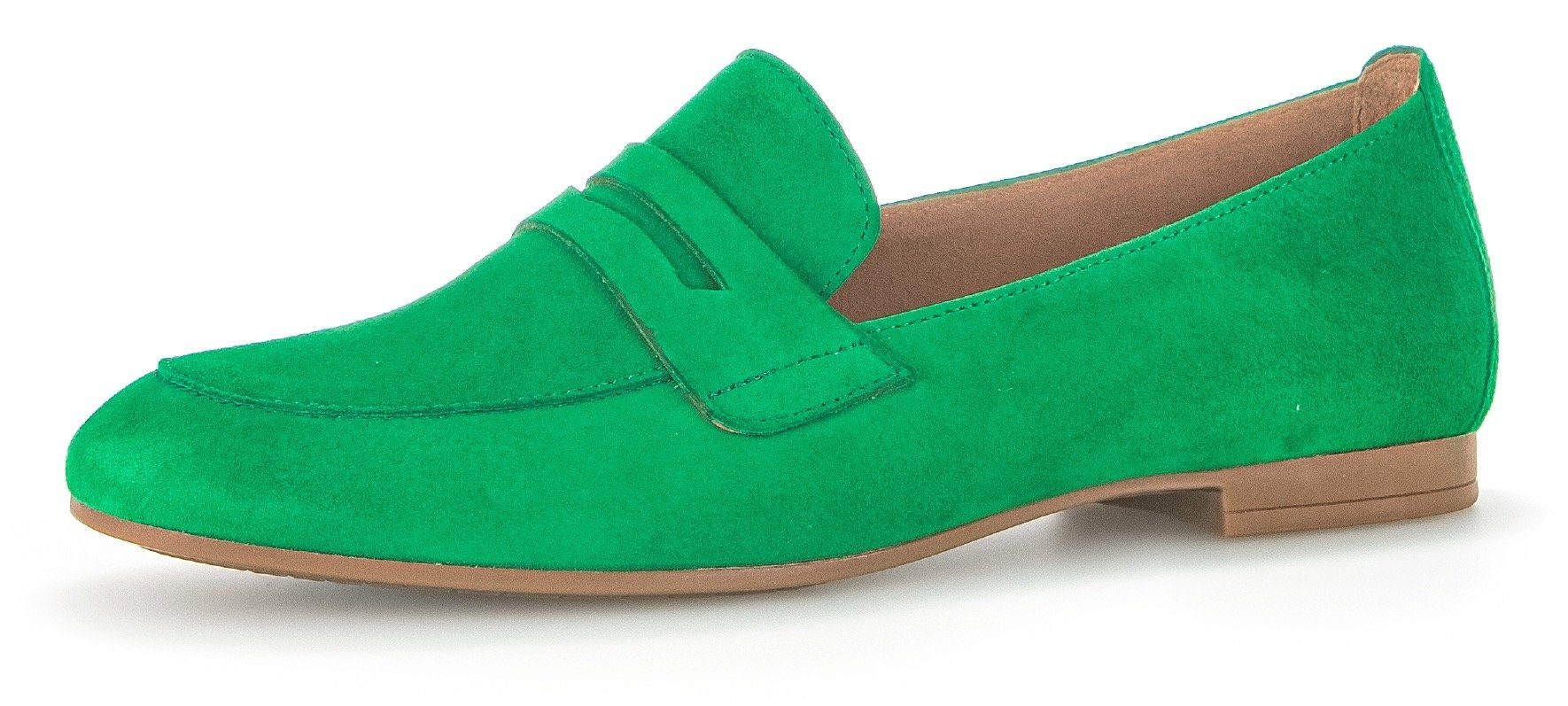 Gabor Loafers Slipper, business schoen met versierband en blokhak