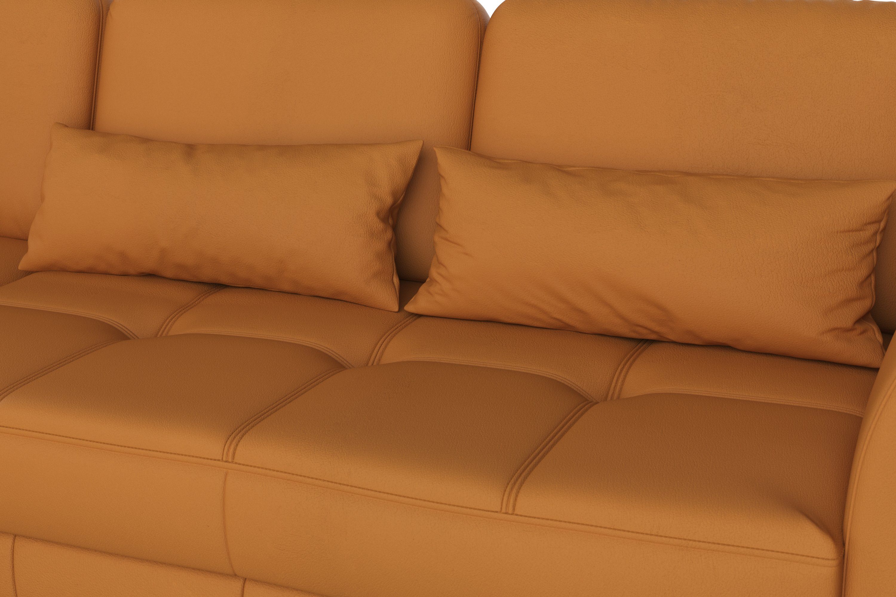 sit&more Hoekbank Bendigo L-vorm inclusief zitdiepteverstelling, bodemvrijheid 15 cm, 2 pootkleuren