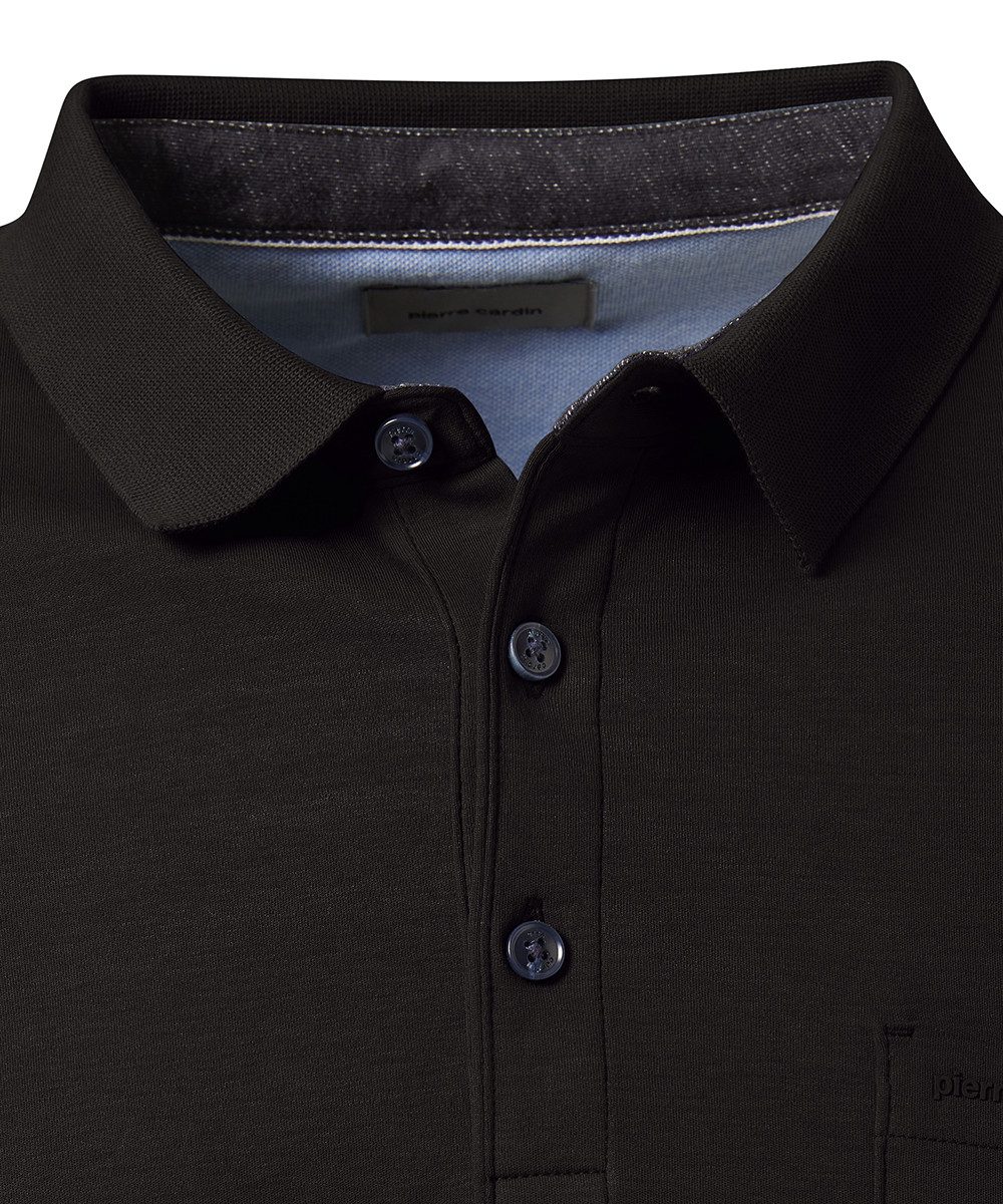Pierre Cardin Poloshirt met lange mouwen