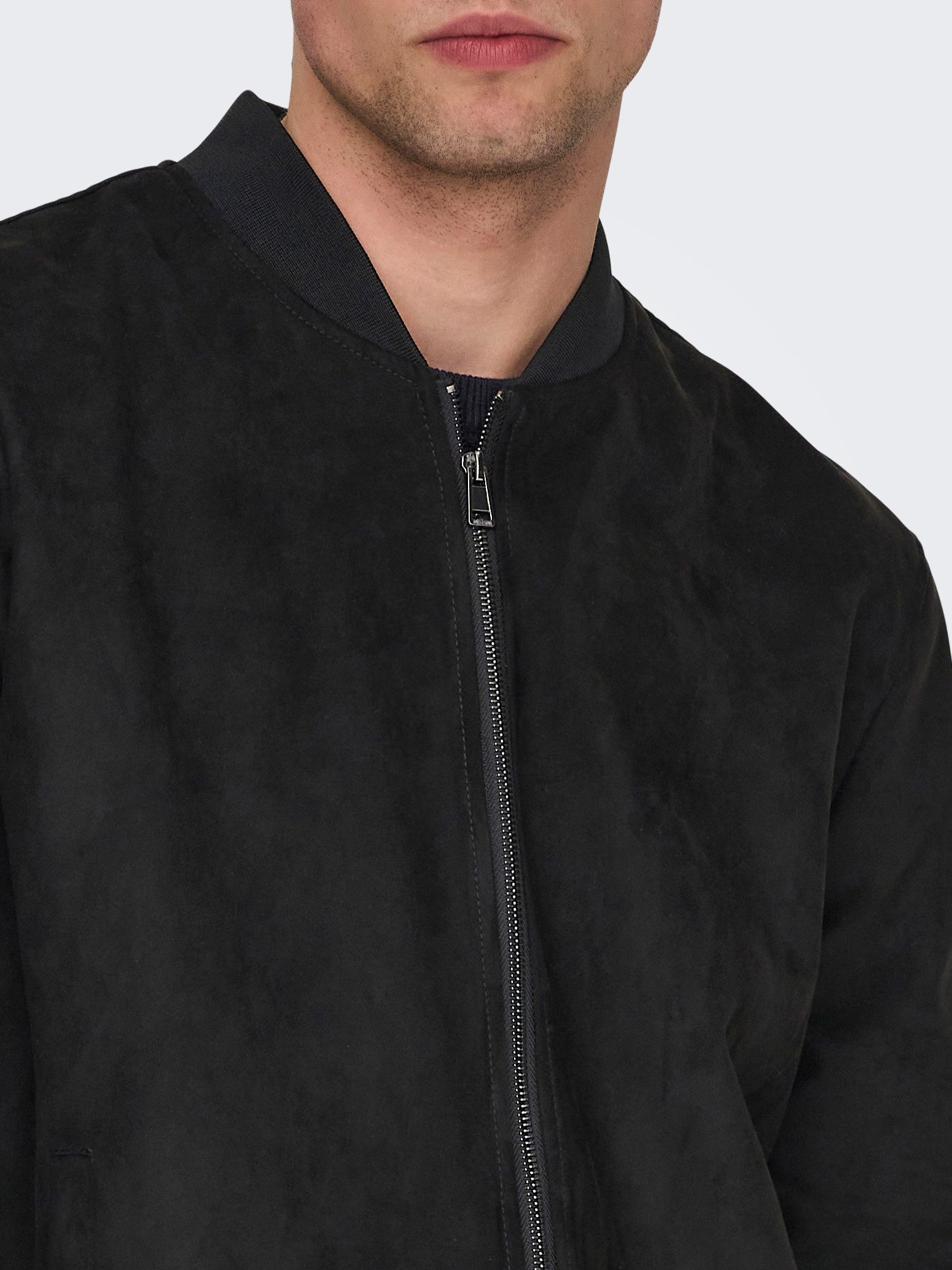 ONLY & SONS Bomberjack ONSLUCAS FAKE SUEDE BOMBER OTW