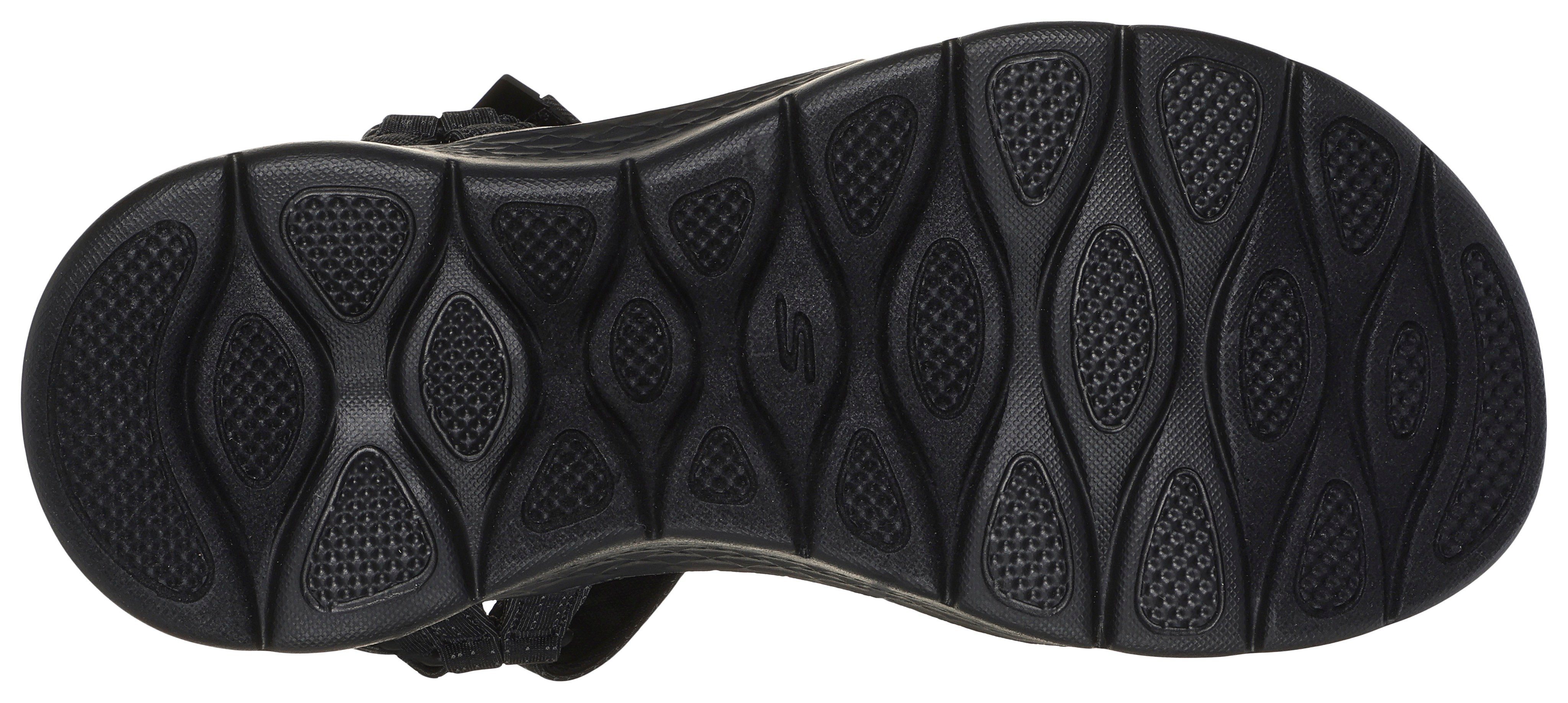Skechers Sandalen GO WALK FLEX SANDAL-SUBLIME-X , zomerschoen, sandaal, klittenbandschoen, met goga mat voetbed