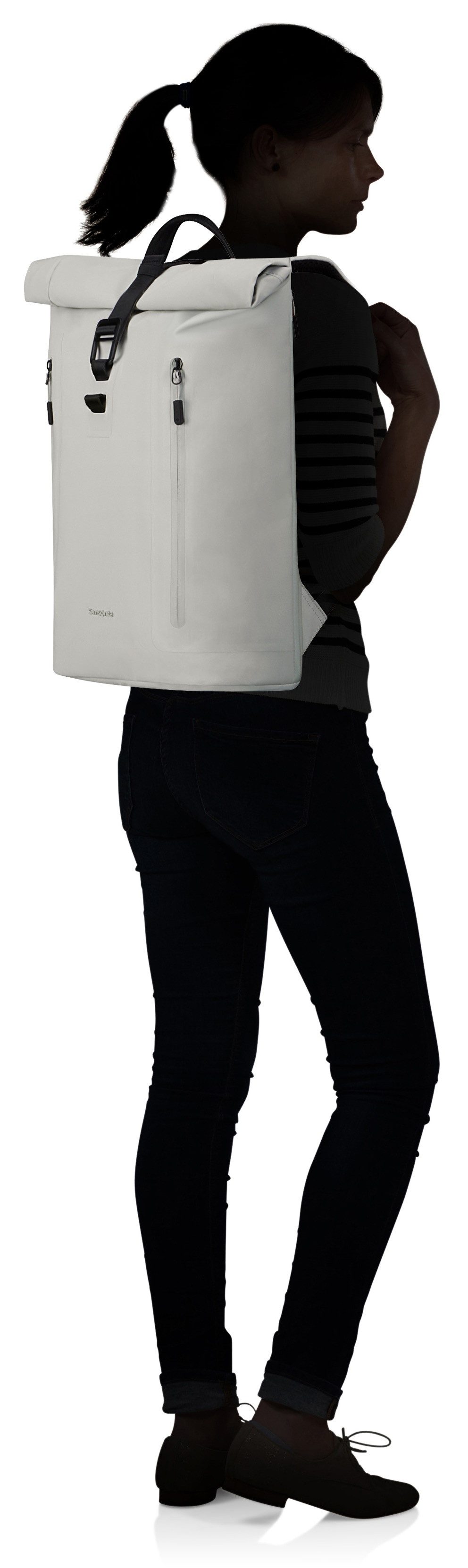 Samsonite Laptoprugzak COATIFY BIZ ROLLTOP BACKPACK 15.6" Rugzak vrijetijdsrugzak stadsrugzak backpack schoolrugzak