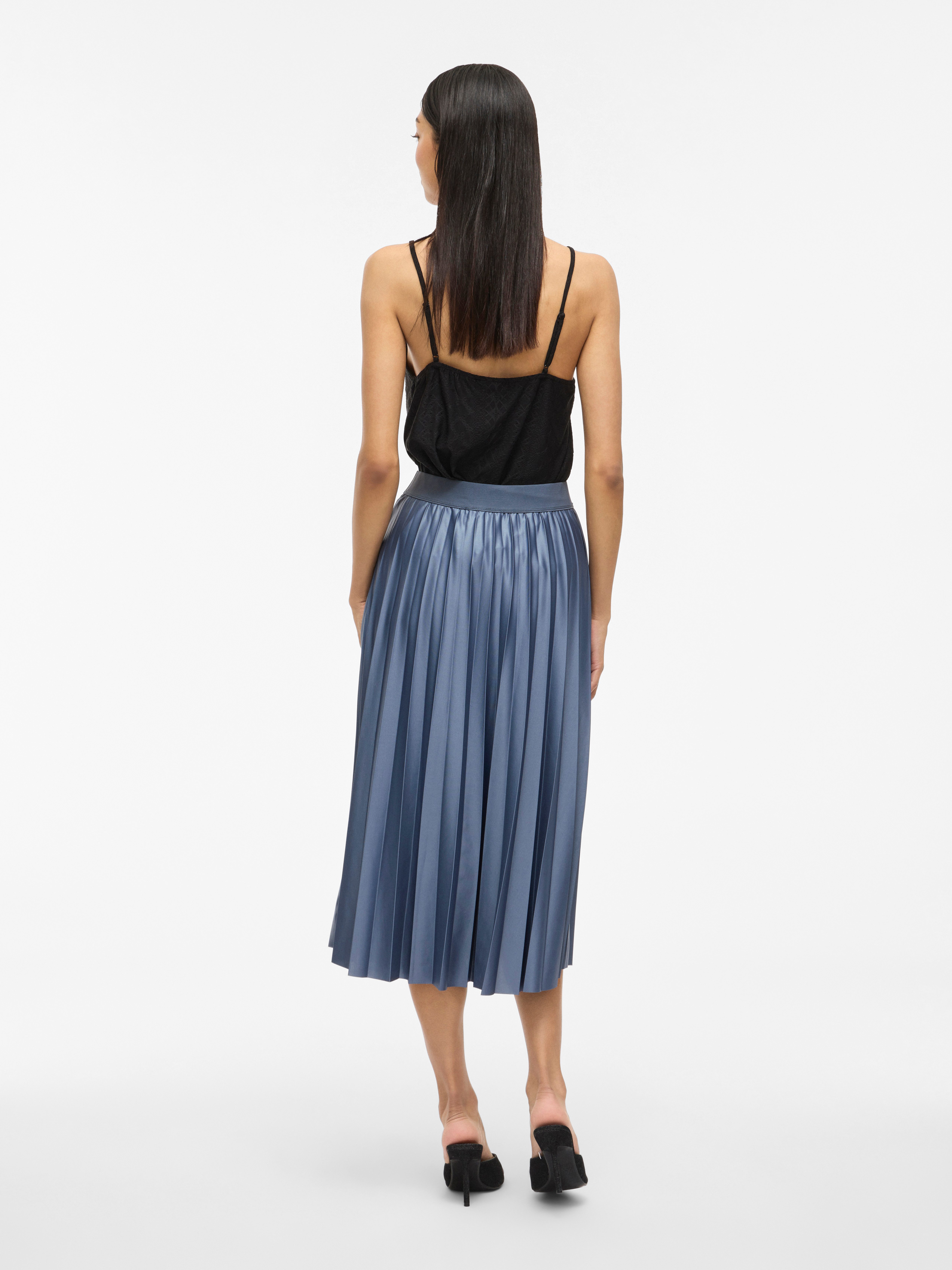 Vila Plissérok VINITBAN SKIRT - NOOS