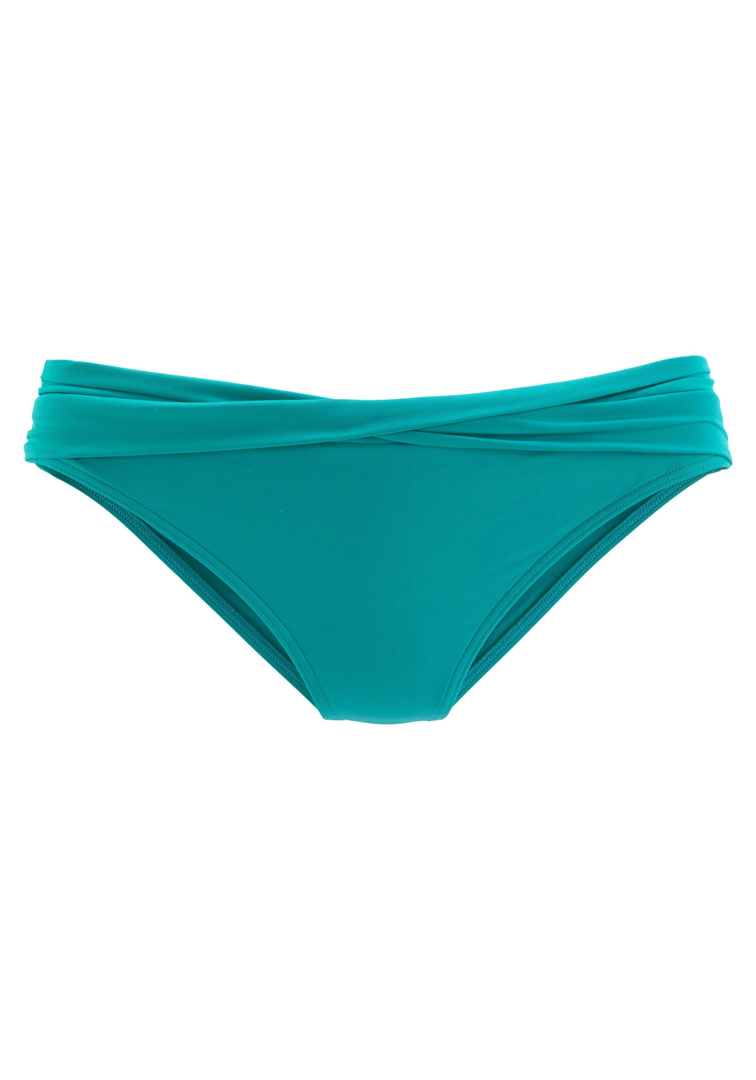 s.Oliver RED LABEL Beachwear Bikinibroekje Spain met gedraaide boord