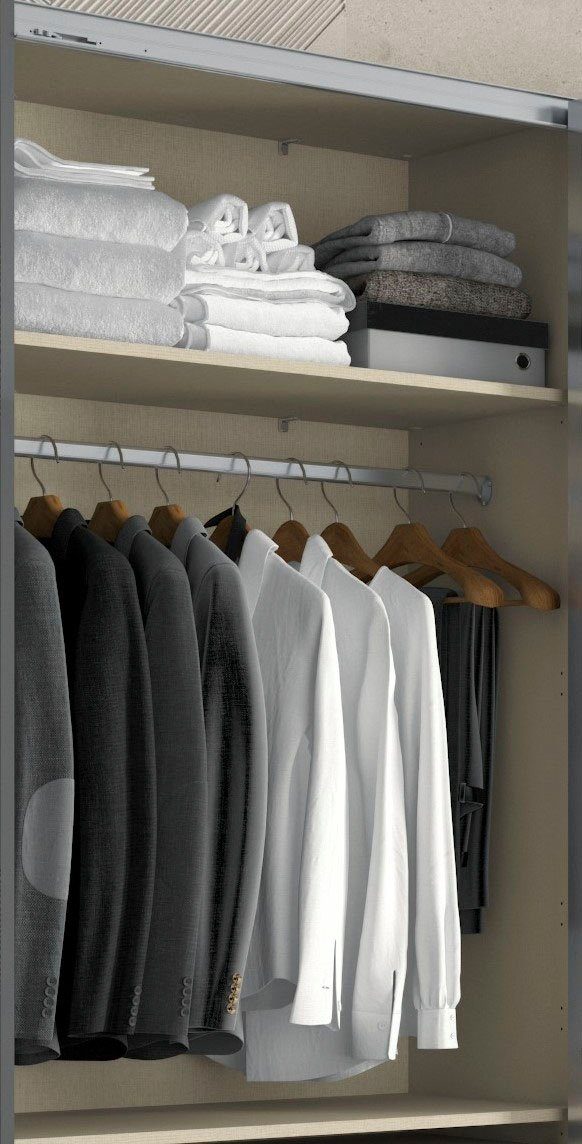 Places of Style Zweefdeurkast Onyx UV gelakt voor duurzame oppervlakken, soft-closefunctie