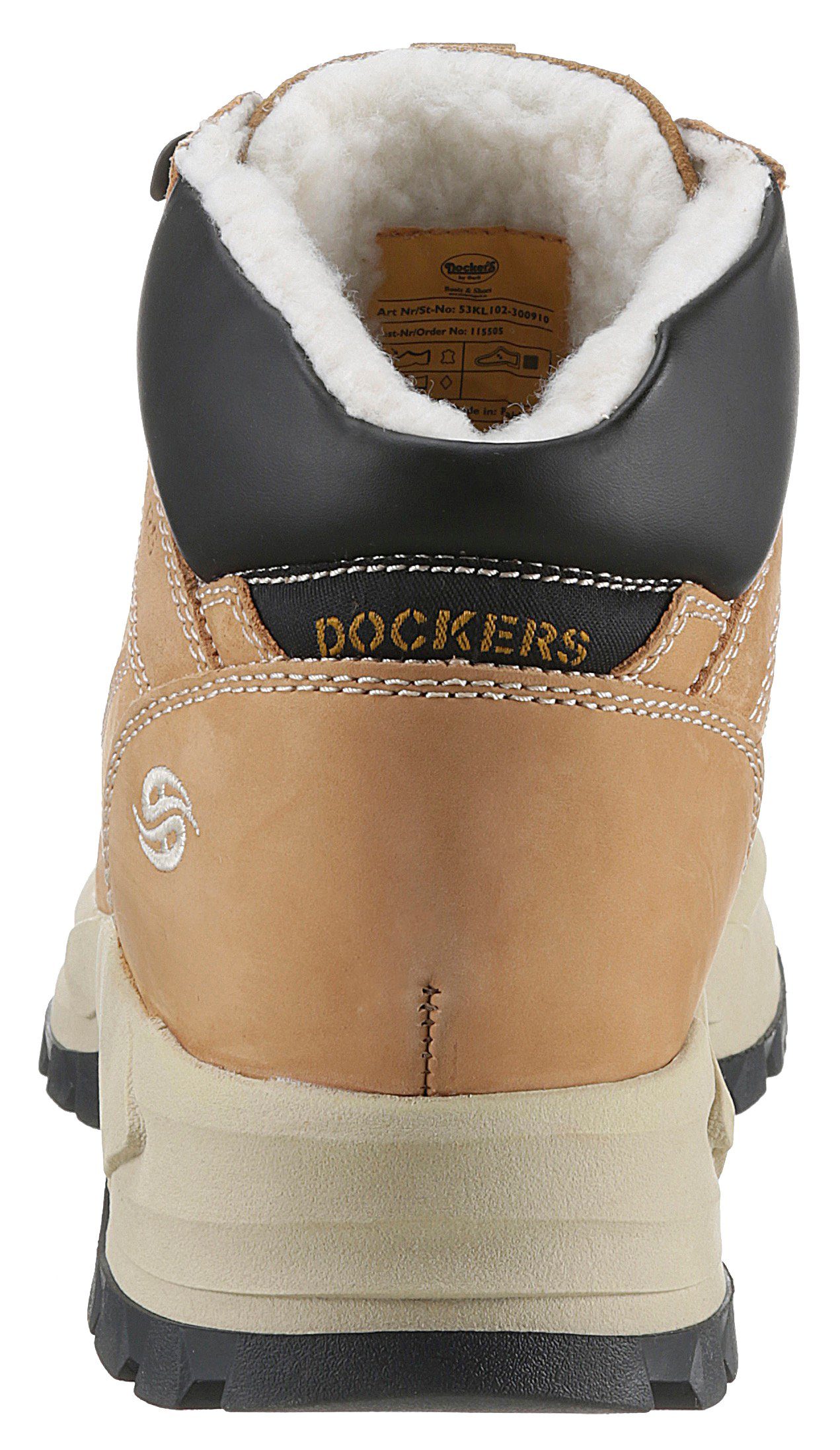 Dockers by Gerli Winterlaarzen High top sneakers, veterschoenen met zacht gepolsterde schacht