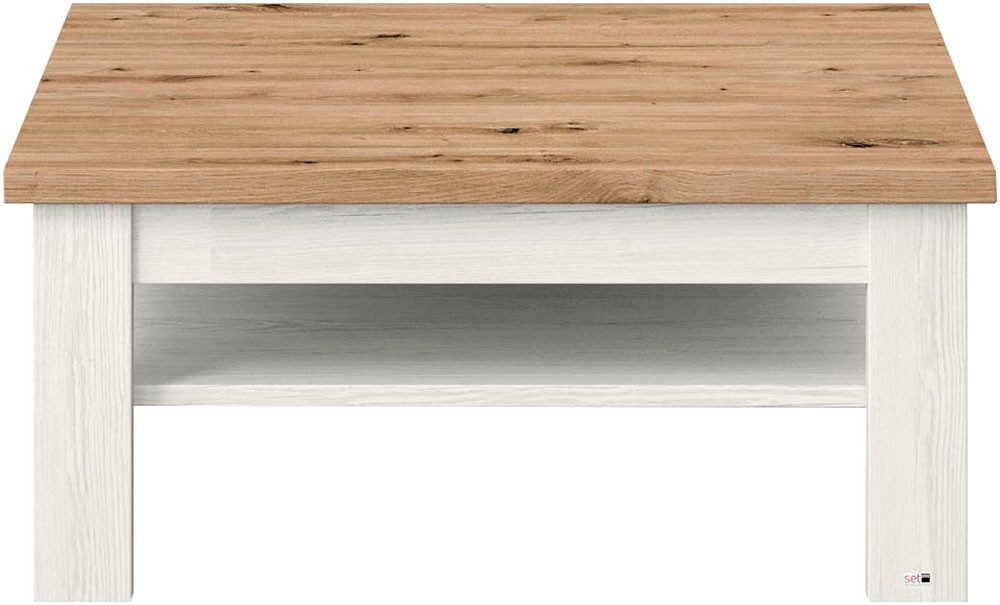 set one by Musterring Salontafel York Type 64 en 65, in 3 kleurvarianten, met plank, twee maten