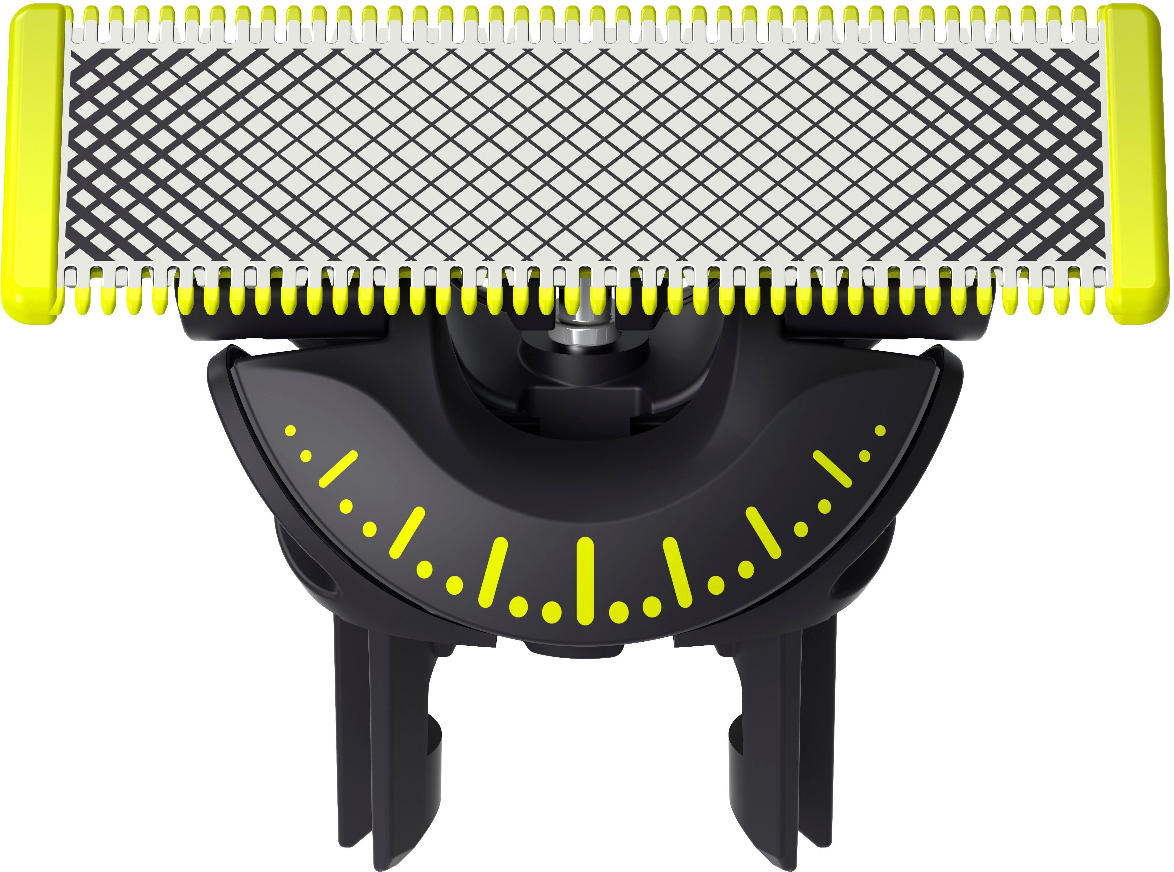 Philips Elektrisch scheerapparaat OneBlade Pro QP6551/30 360-gradenlemmet, 14 lengte-instellingen, incl. opbergtas