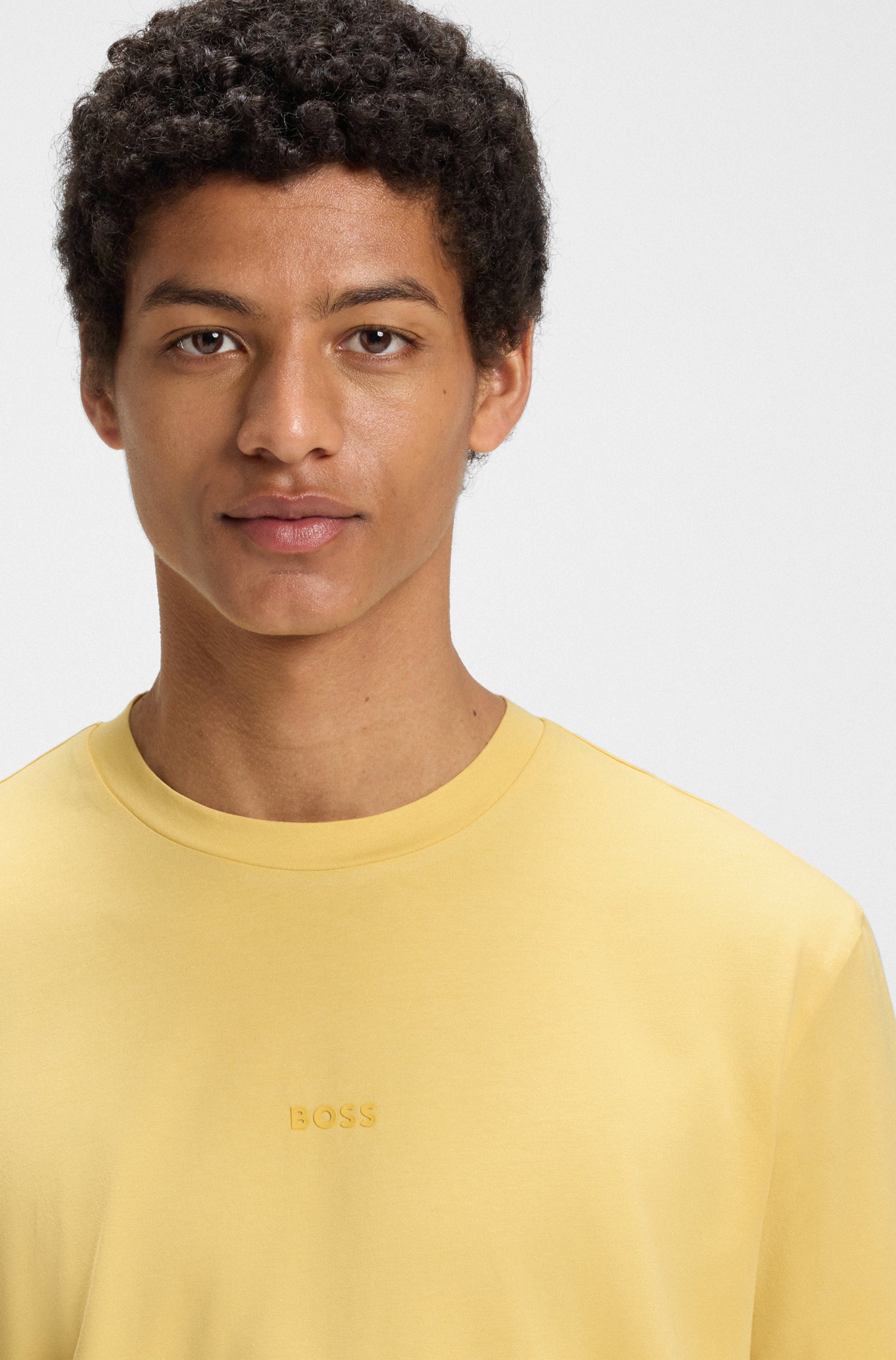 Boss Orange T-shirt TChup met een ronde hals