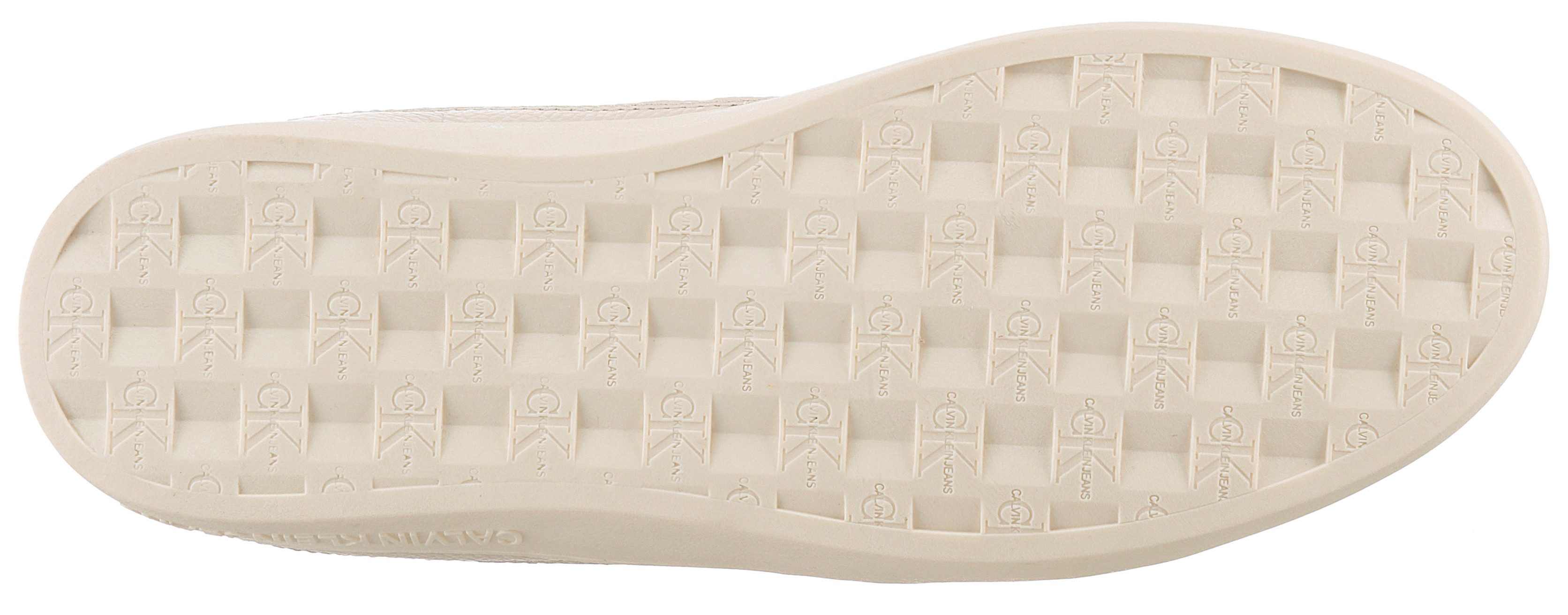 Calvin Klein Plateausneakers CLASSIC CUPSOLE MG WMM vrijetijdsschoen, lage schoen, veterschoen met zij ck-logo