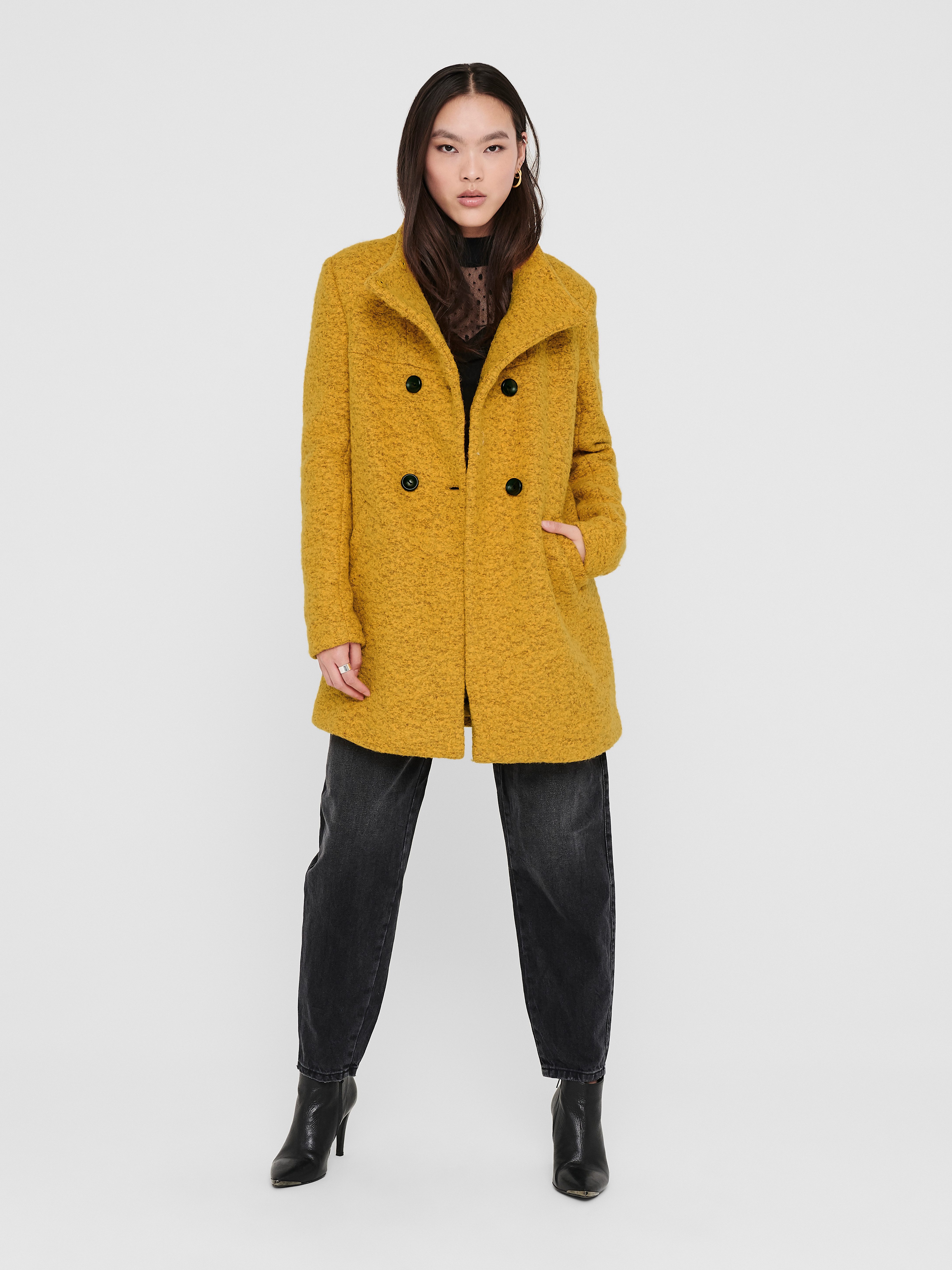 Only Lang jack ONLNEWSOPHIA WOOL COAT OTW CC