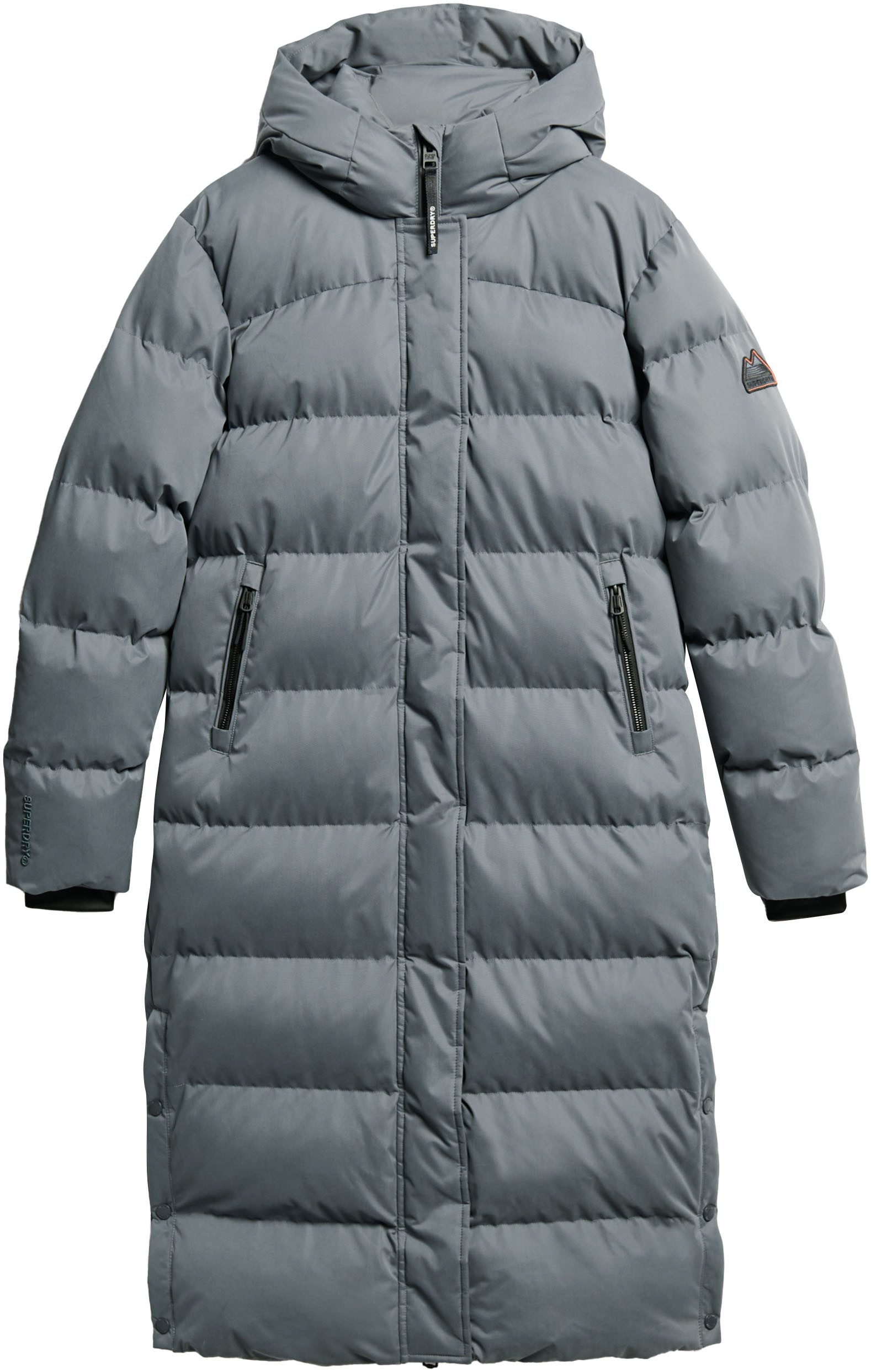 Superdry Gewatteerde jas MICROFIBRE LONGLINE PUFFER JKT