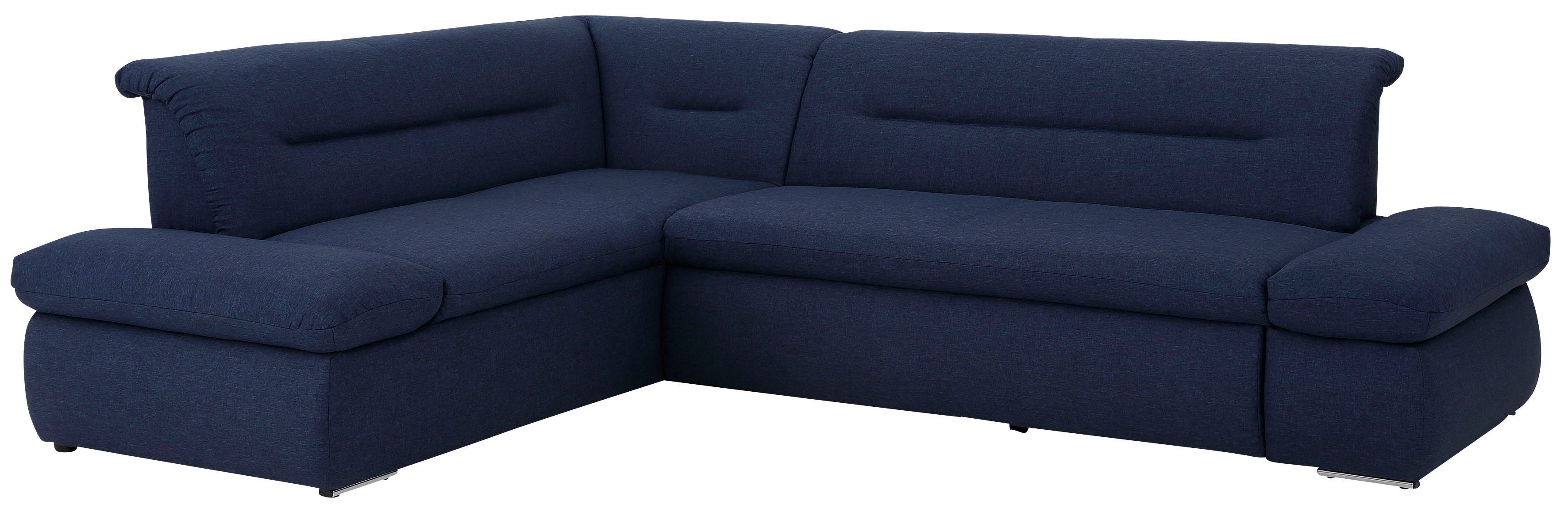 INOSIGN Hoekbank Avesa L-vorm Naar keuze met arm- en slaapfunctie, bxdxh: 275x211x80 cm