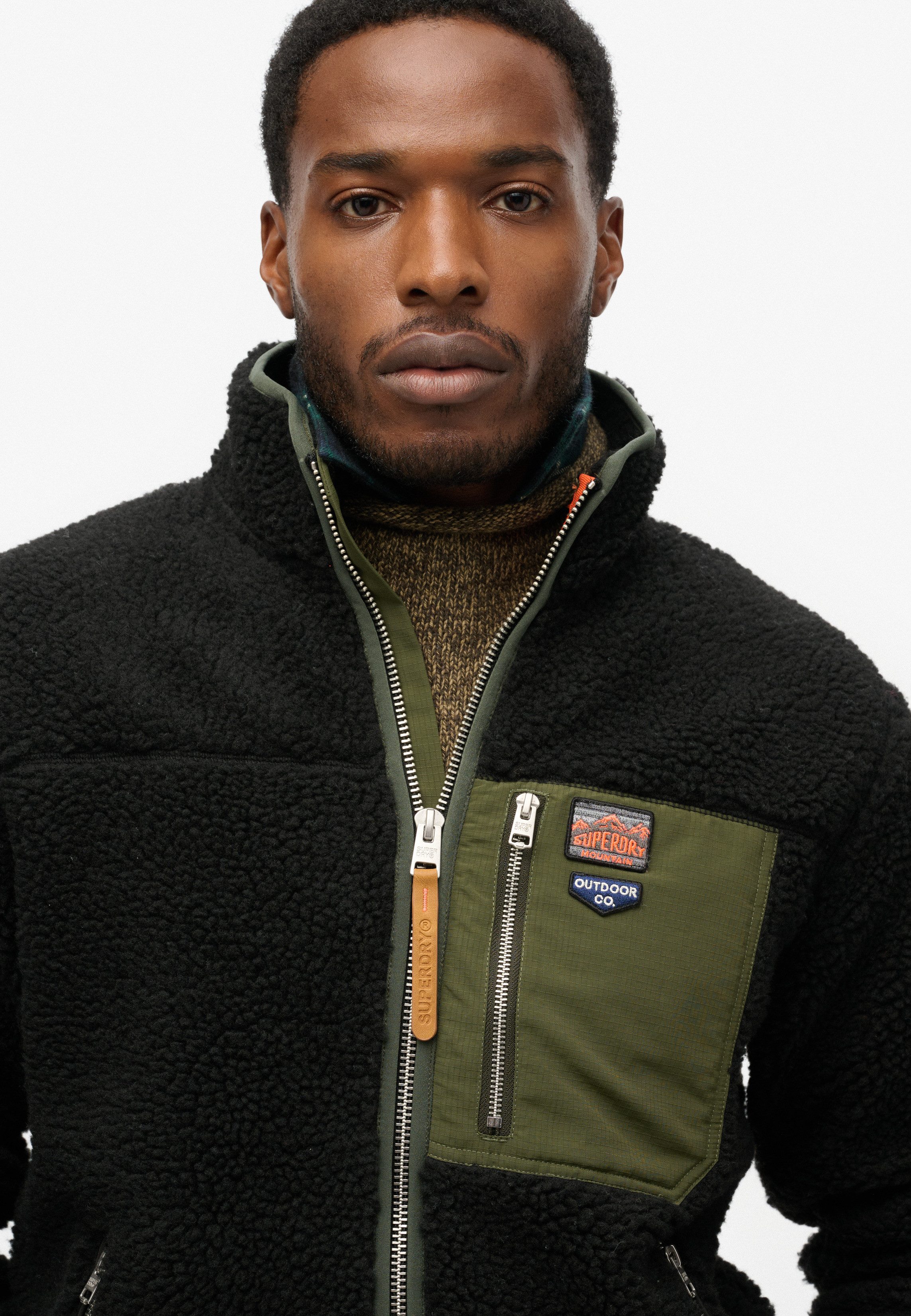 Superdry Capuchonsweatvest VINTAGE RETRO FULL ZIP FLEECE