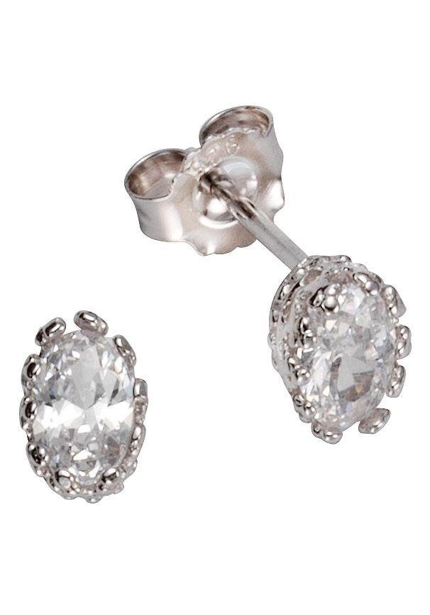 Firetti Oorstekers Sieraad cadeau zilver 925 oorbellen dames oorbellen zilver(kleur)