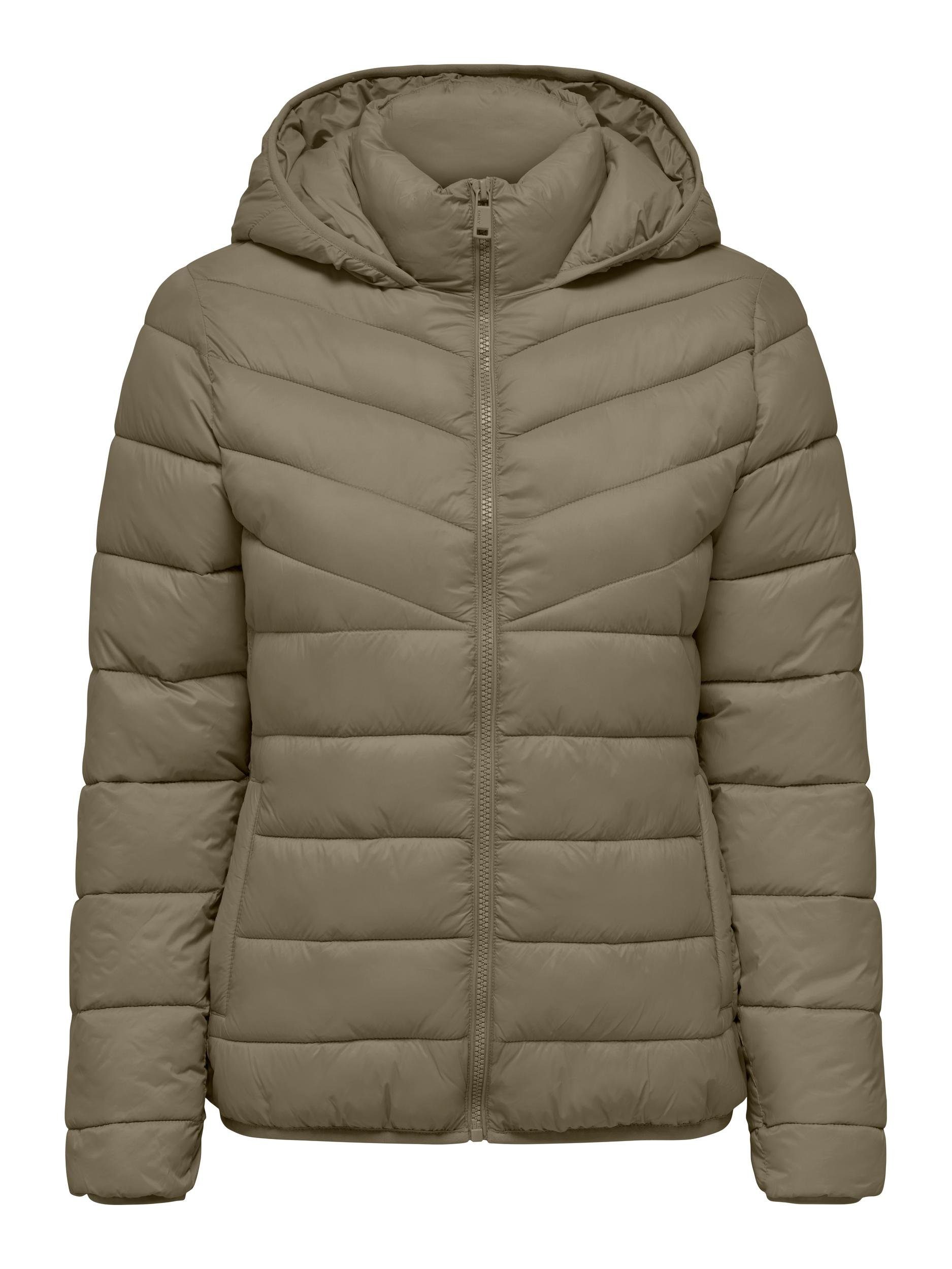 Only Gewatteerde jas ONLTAHOE HOOD FITTED JACKET CC OTW