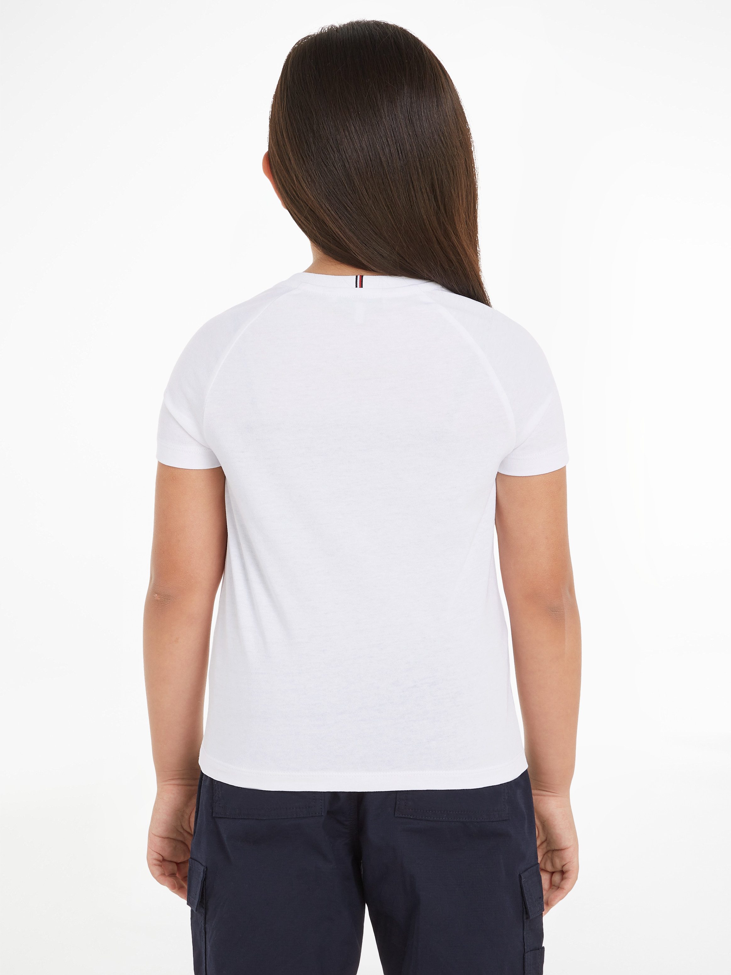Tommy Hilfiger Shirt met korte mouwen VARSIY FOIL REG TEE SS Kinderen tot 16 jaar met logo-opdruk