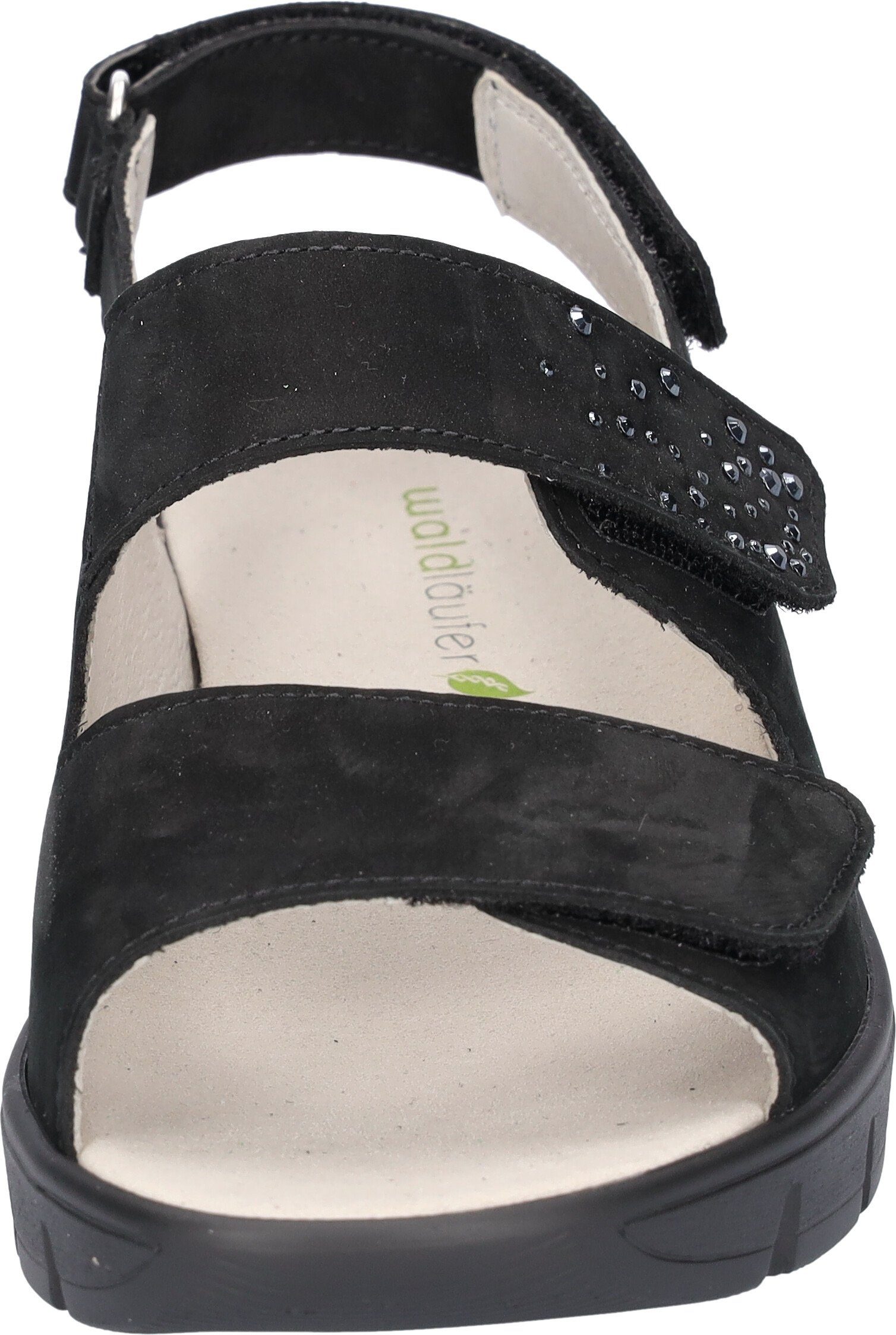 Waldläufer Sandalen M-Wiola , zomerschoen, sandaal, sleehak, in extra brede schoenwijdte m