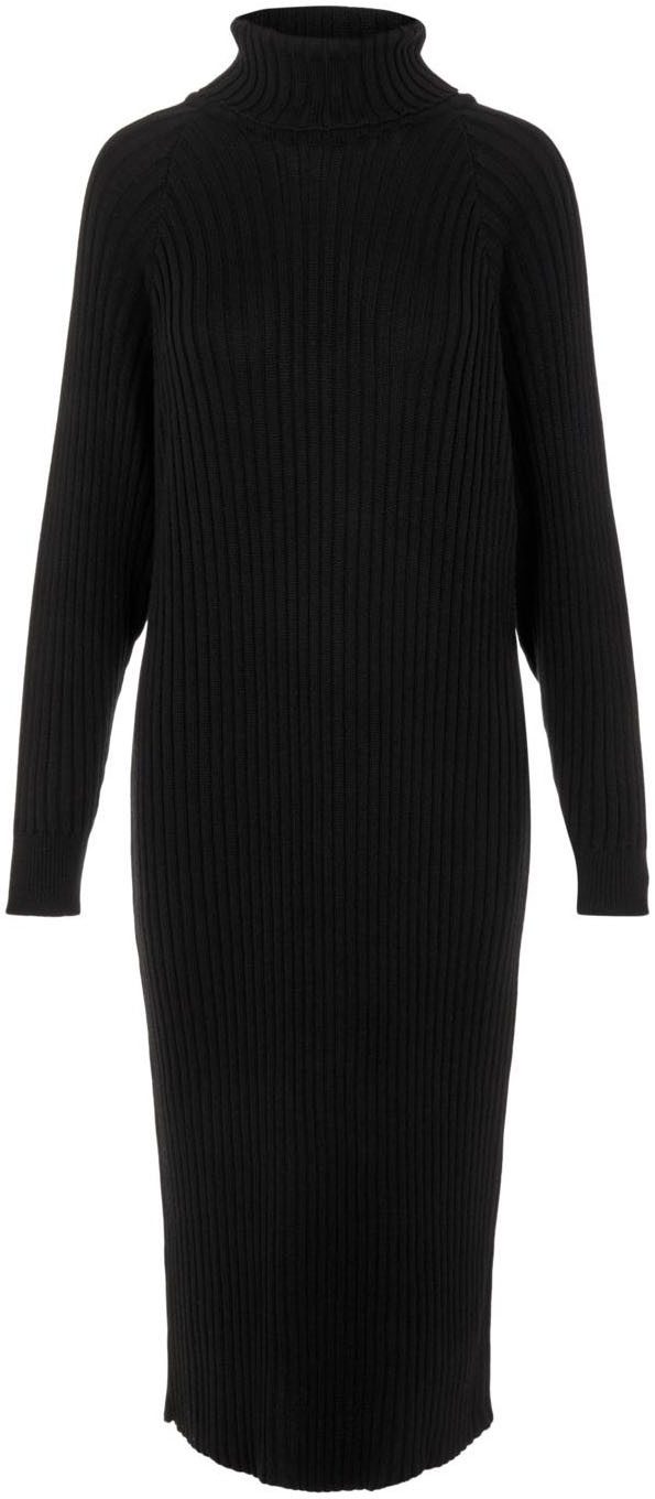 Y.A.S Gebreide jurk YASMAVI KNIT MIDI ROLLNECK DRESS