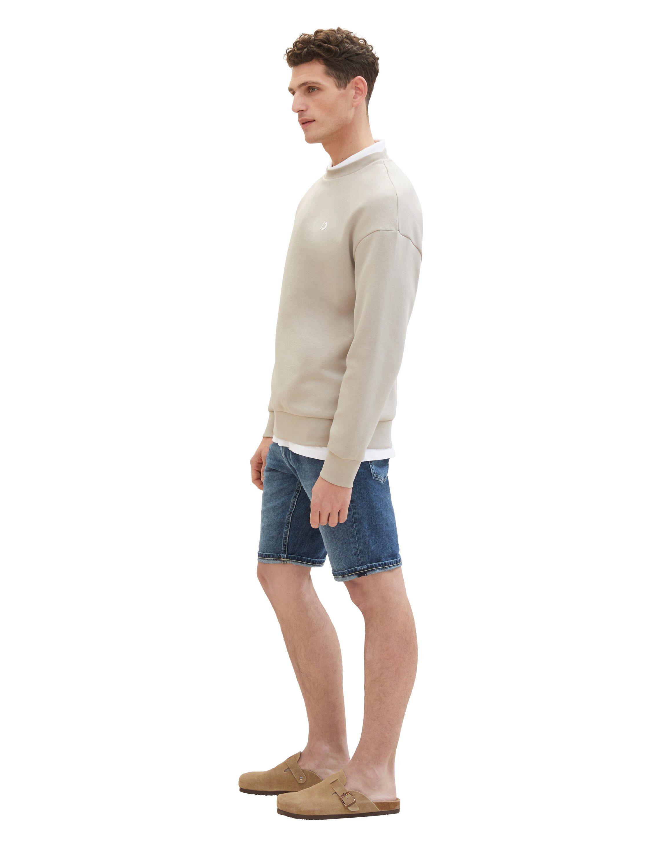 Tom Tailor Jeansbermuda Josh in lichte wassing